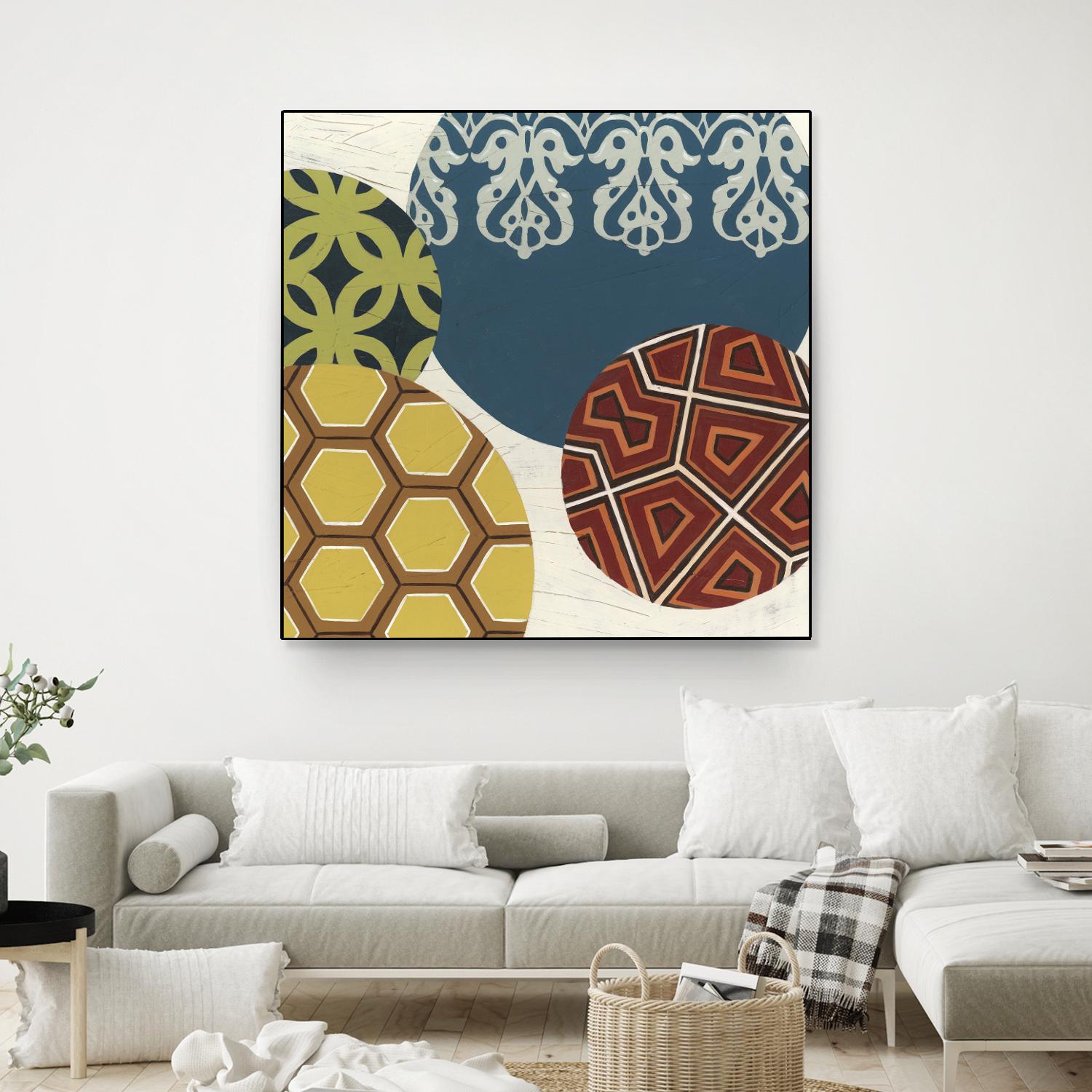 Paper Lanterns III by June Erica Vess on GIANT ART - abstract