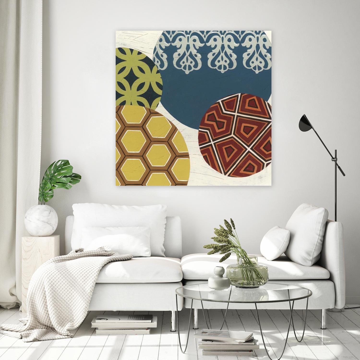 Paper Lanterns III by June Erica Vess on GIANT ART - abstract