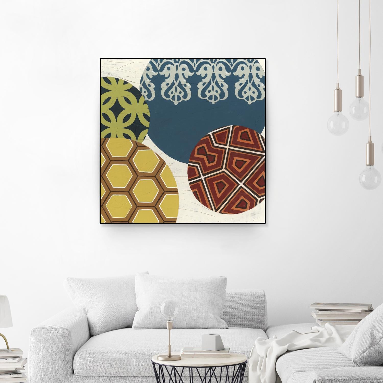 Paper Lanterns III by June Erica Vess on GIANT ART - abstract