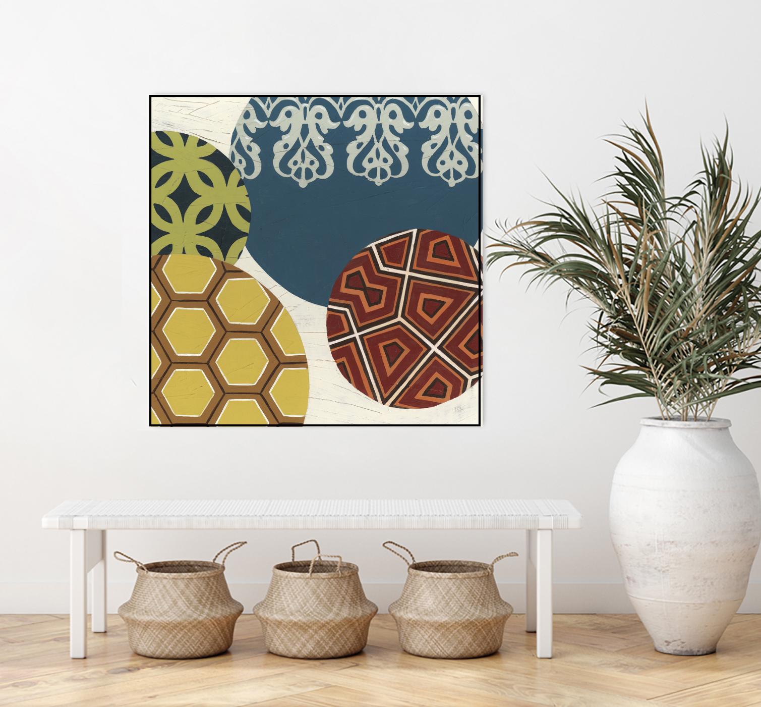 Paper Lanterns III by June Erica Vess on GIANT ART - abstract