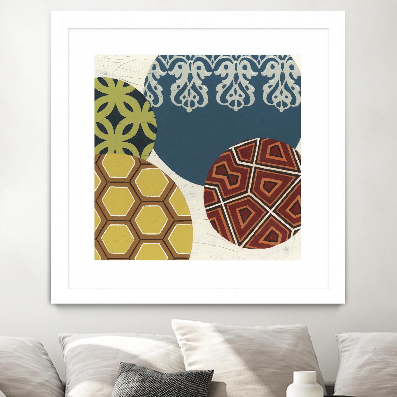 Paper Lanterns III by June Erica Vess on GIANT ART - abstract