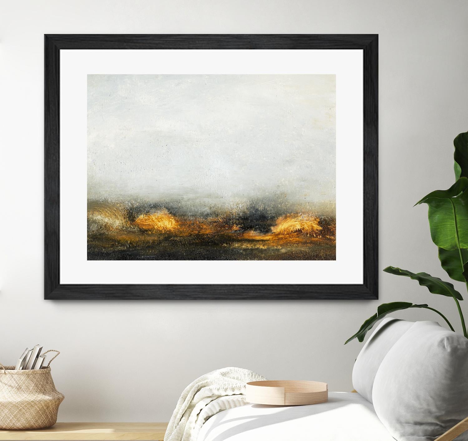 Land III by Sharon Gordon on GIANT ART - brown abstract