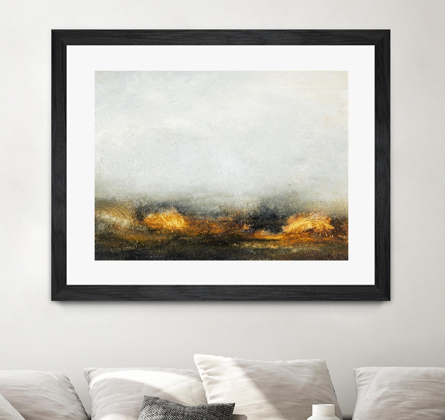 Land III by Sharon Gordon on GIANT ART - brown abstract