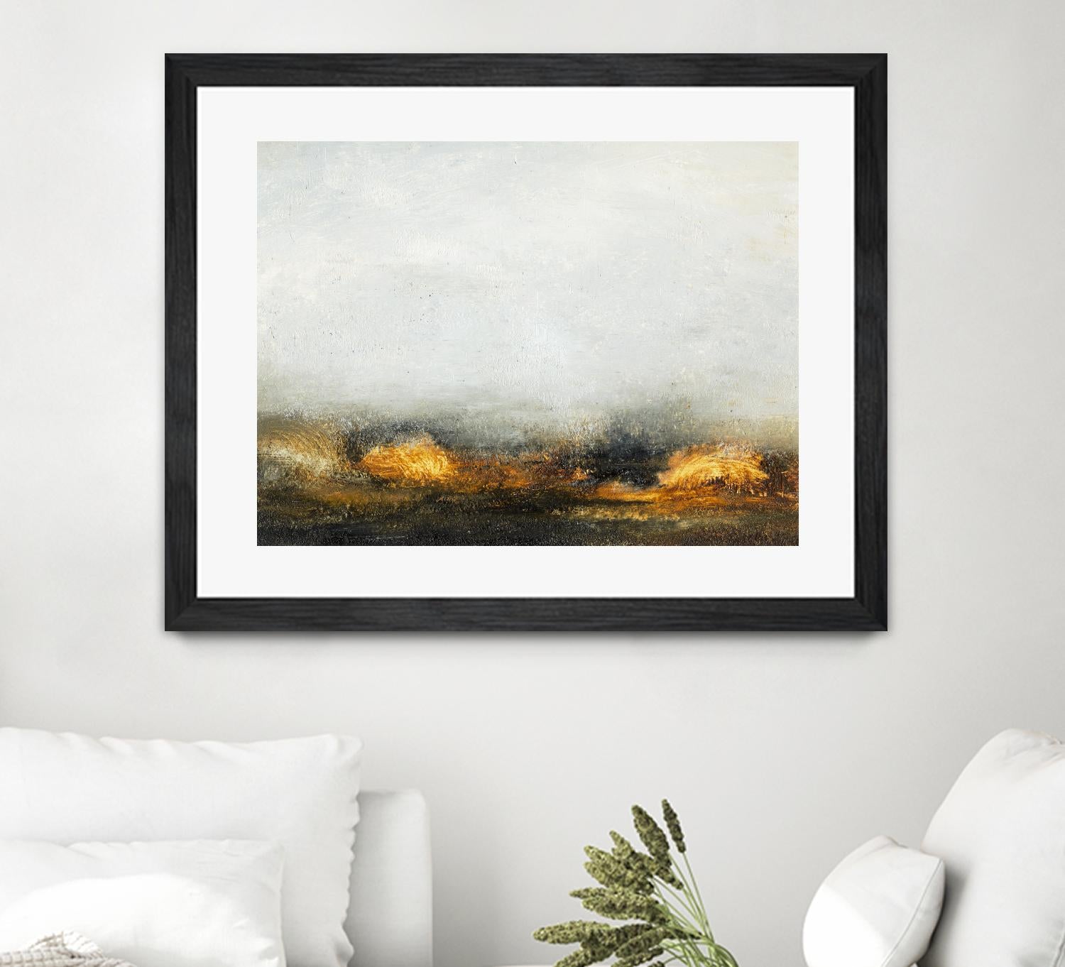 Land III by Sharon Gordon on GIANT ART - brown abstract