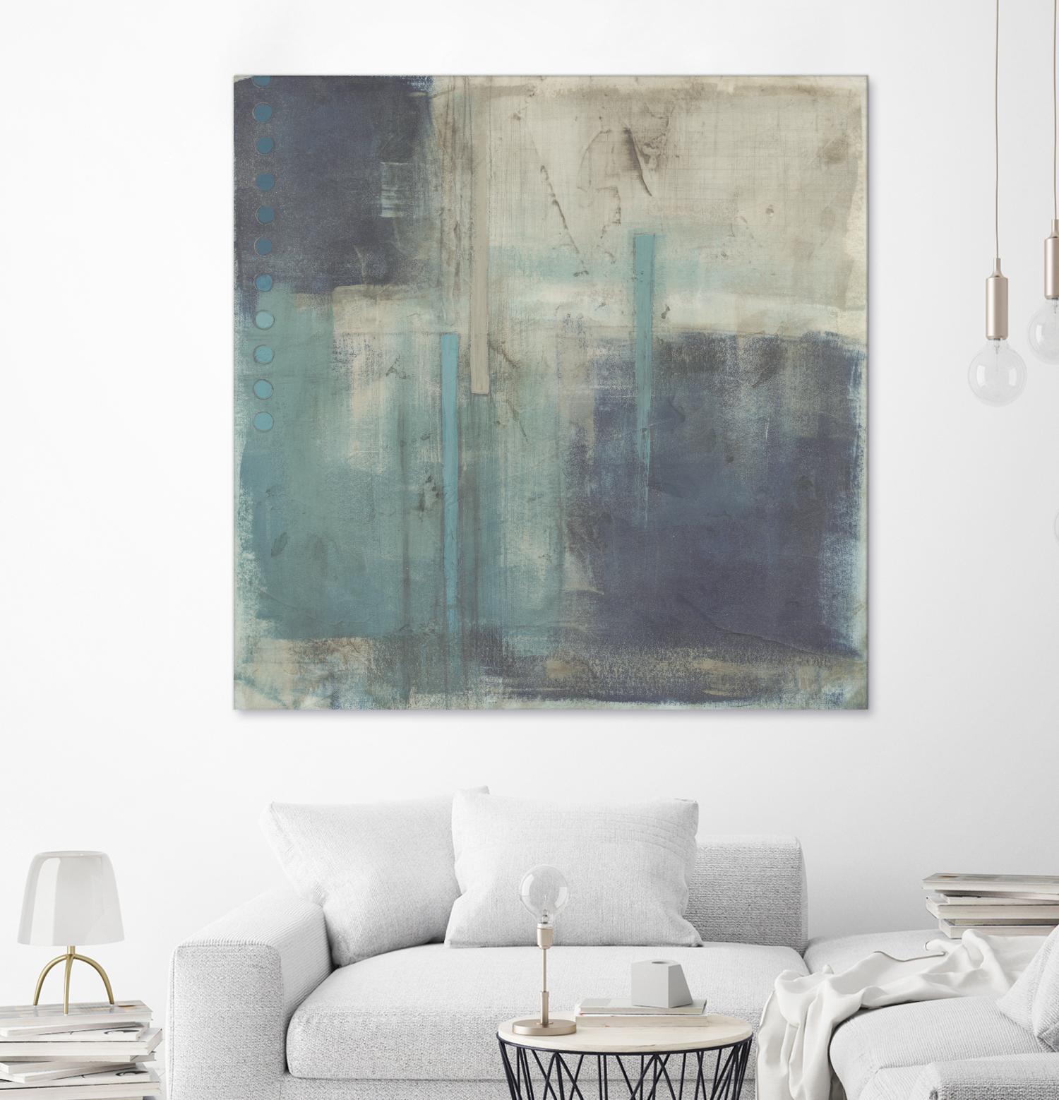 Crossfade I by June Erica Vess on GIANT ART - blue abstract