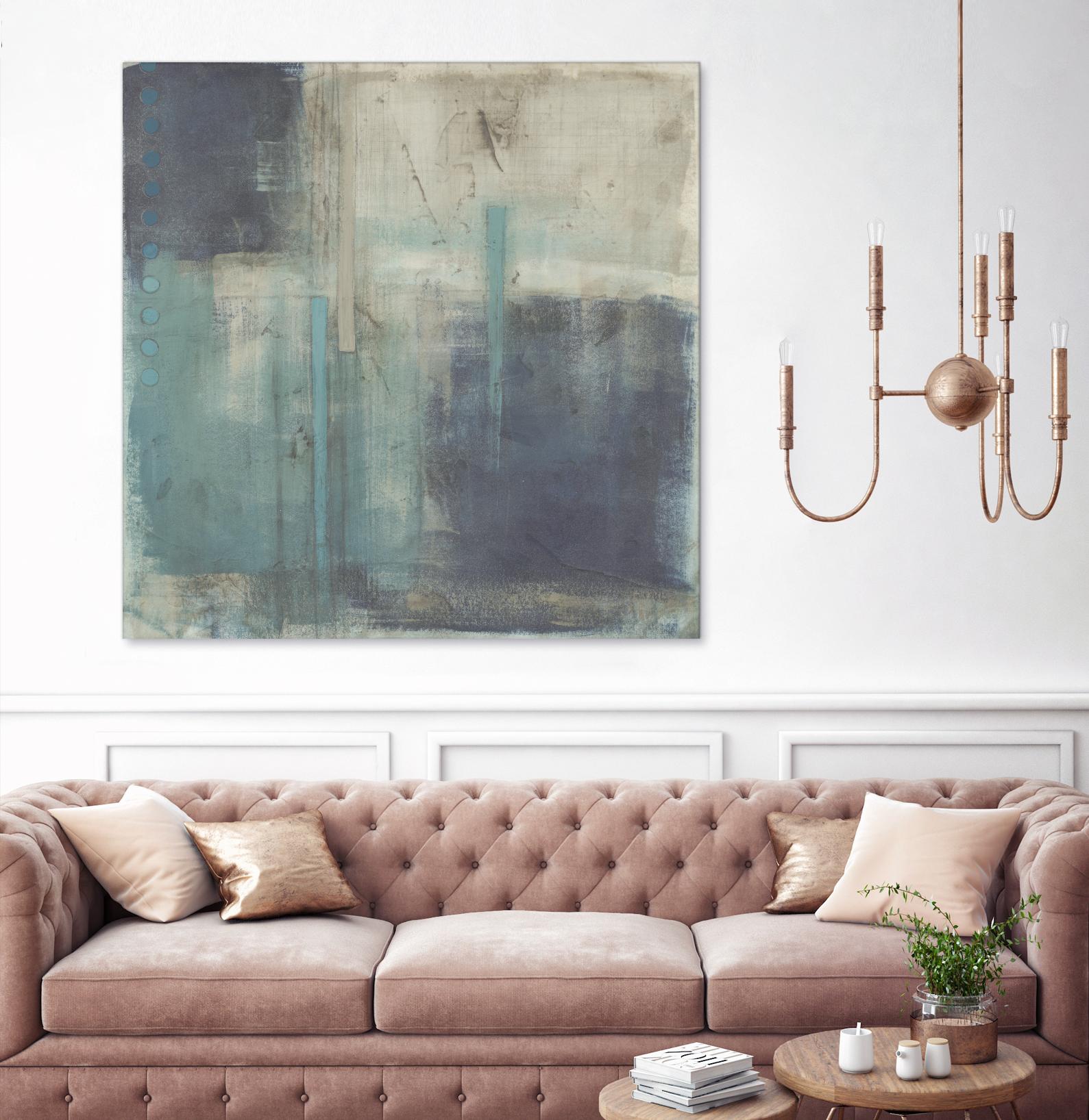 Crossfade I by June Erica Vess on GIANT ART - blue abstract