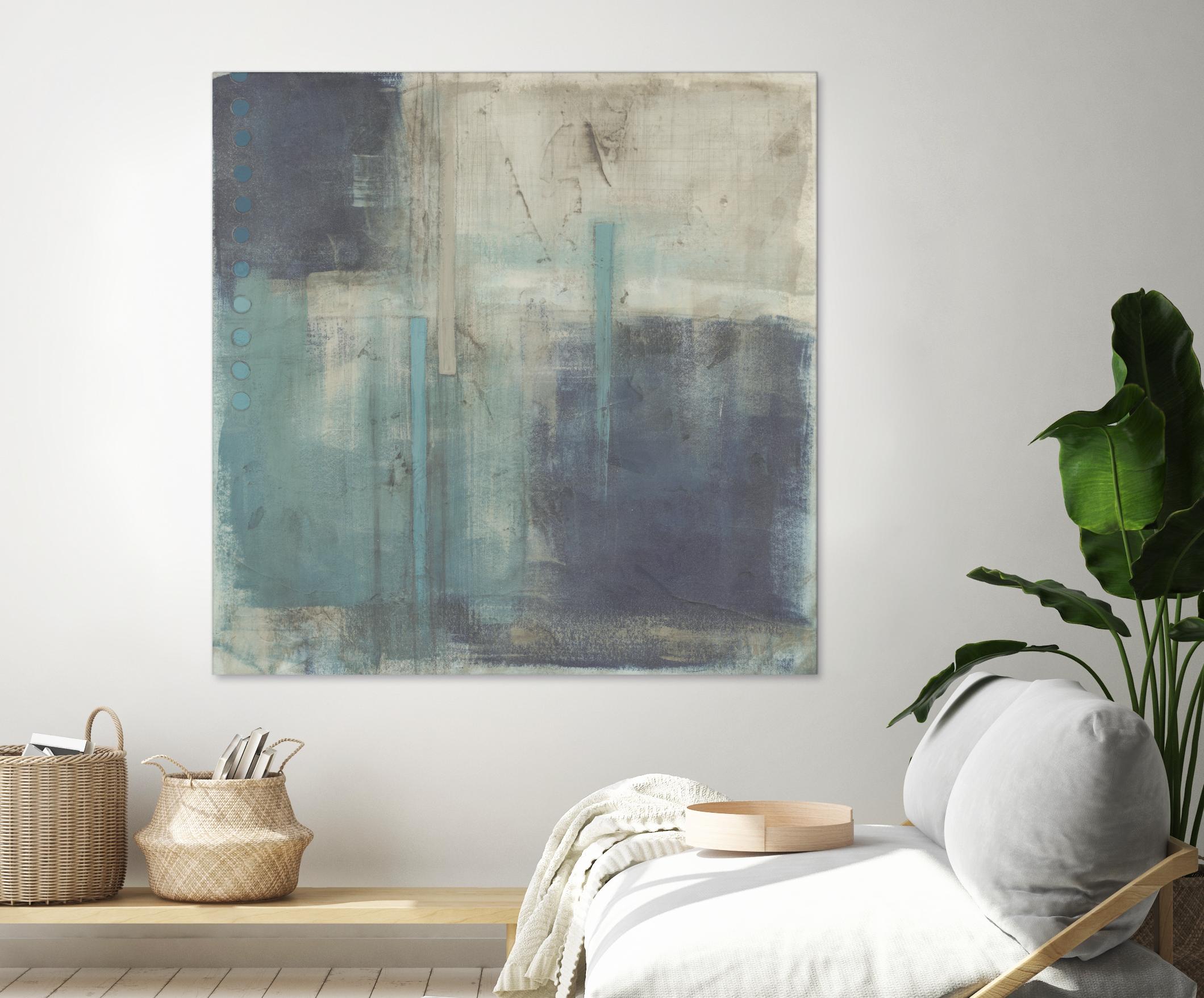 Crossfade I by June Erica Vess on GIANT ART - blue abstract