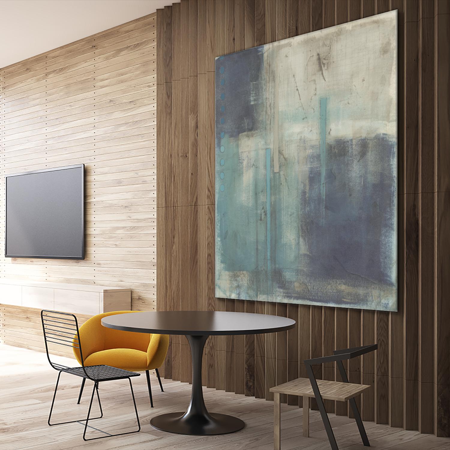 Crossfade I by June Erica Vess on GIANT ART - blue abstract