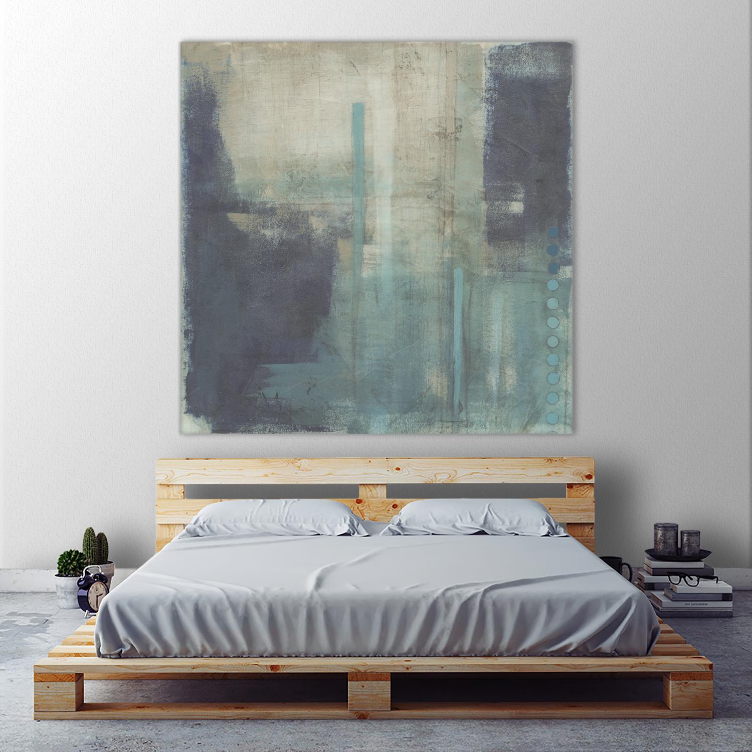 Crossfade II by June Erica Vess on GIANT ART - blue abstract