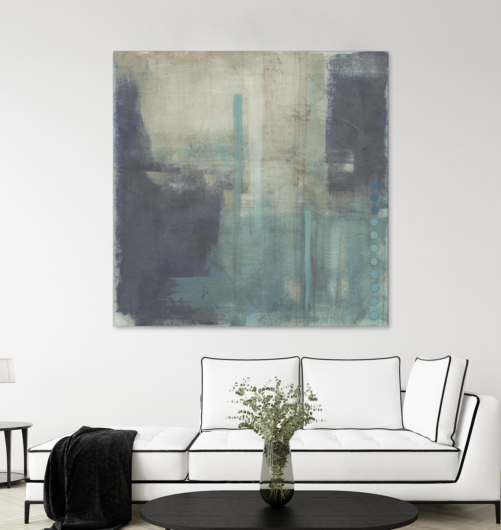 Crossfade II by June Erica Vess on GIANT ART - blue abstract