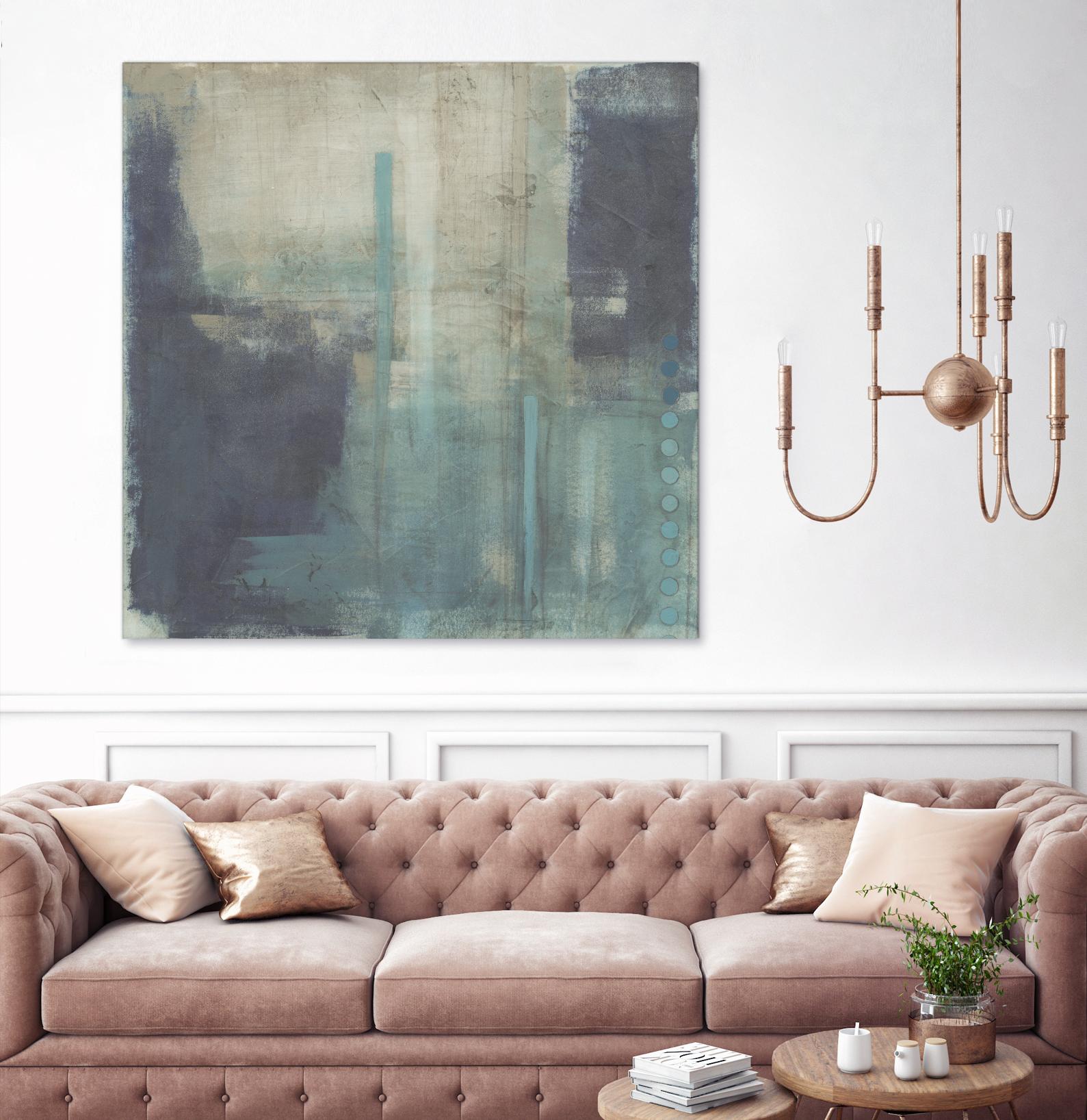 Crossfade II by June Erica Vess on GIANT ART - blue abstract