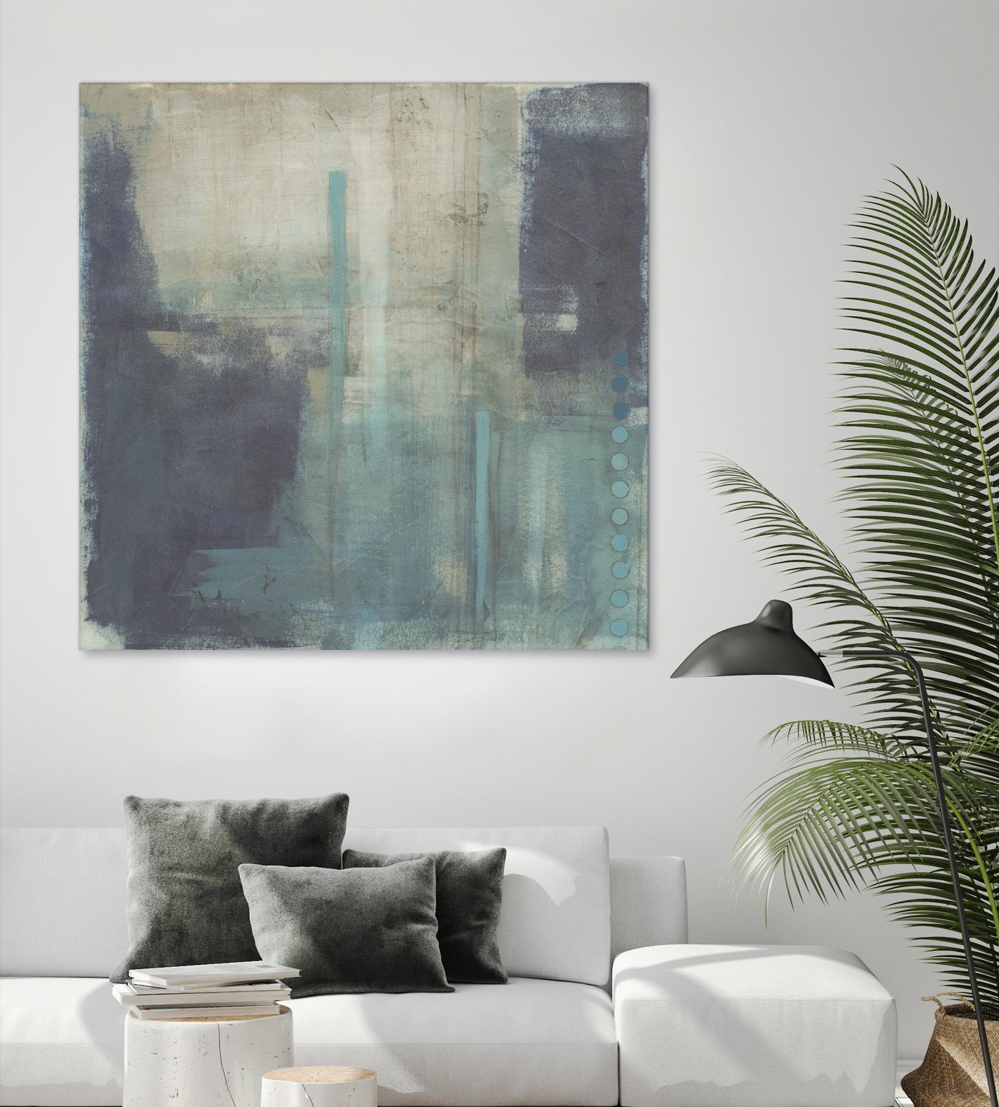 Crossfade II by June Erica Vess on GIANT ART - blue abstract