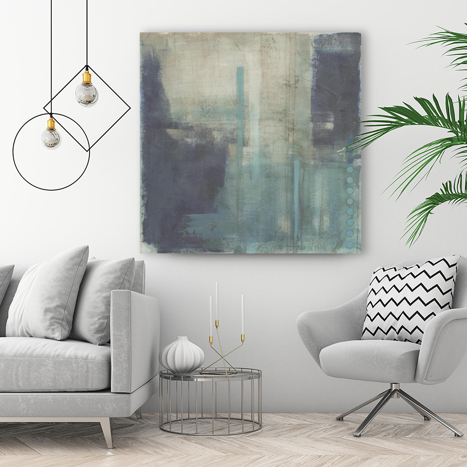 Crossfade II by June Erica Vess on GIANT ART - blue abstract