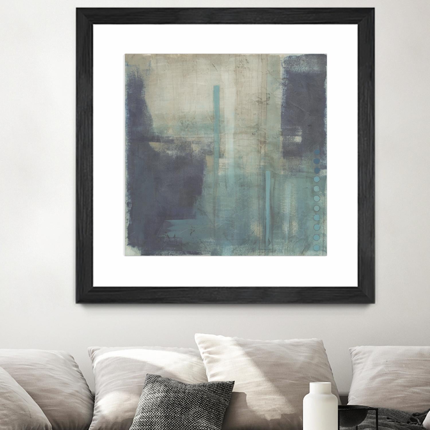 Crossfade II by June Erica Vess on GIANT ART - blue abstract