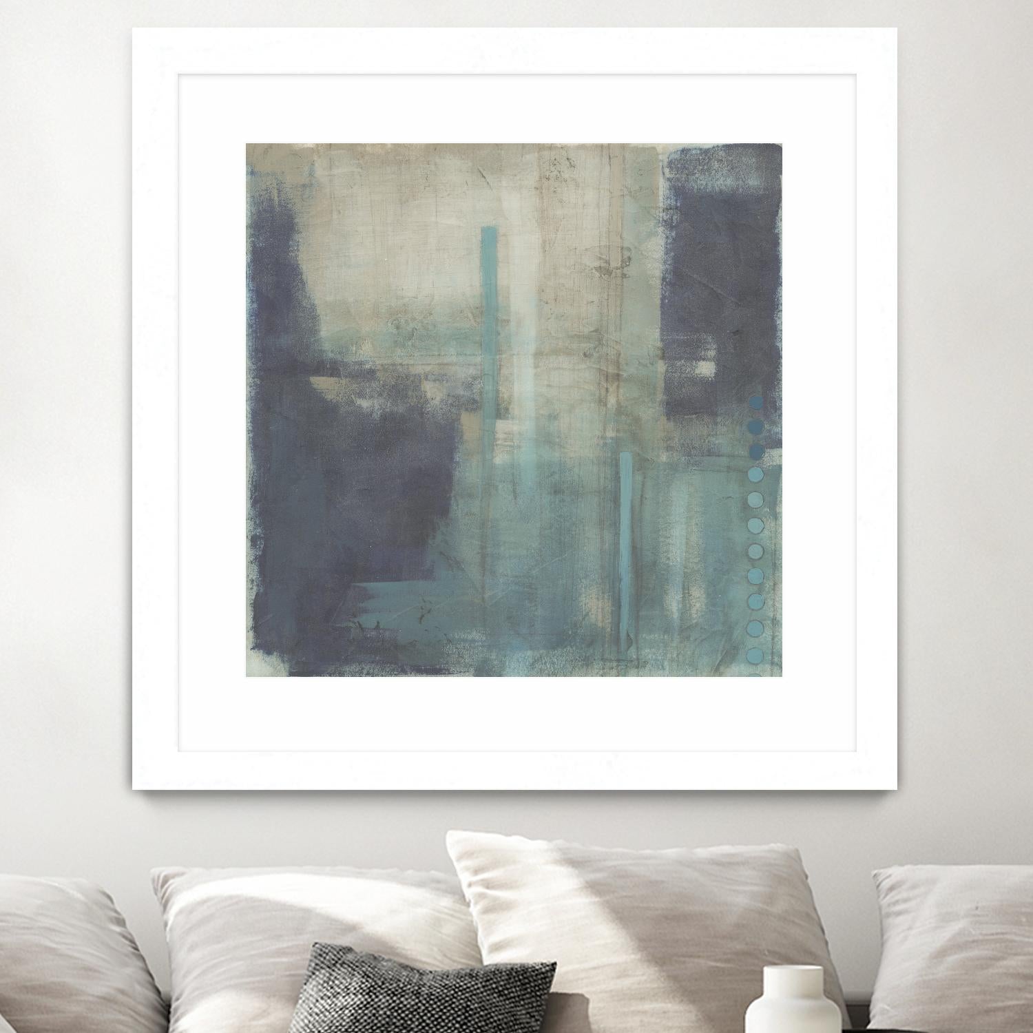 Crossfade II by June Erica Vess on GIANT ART - blue abstract