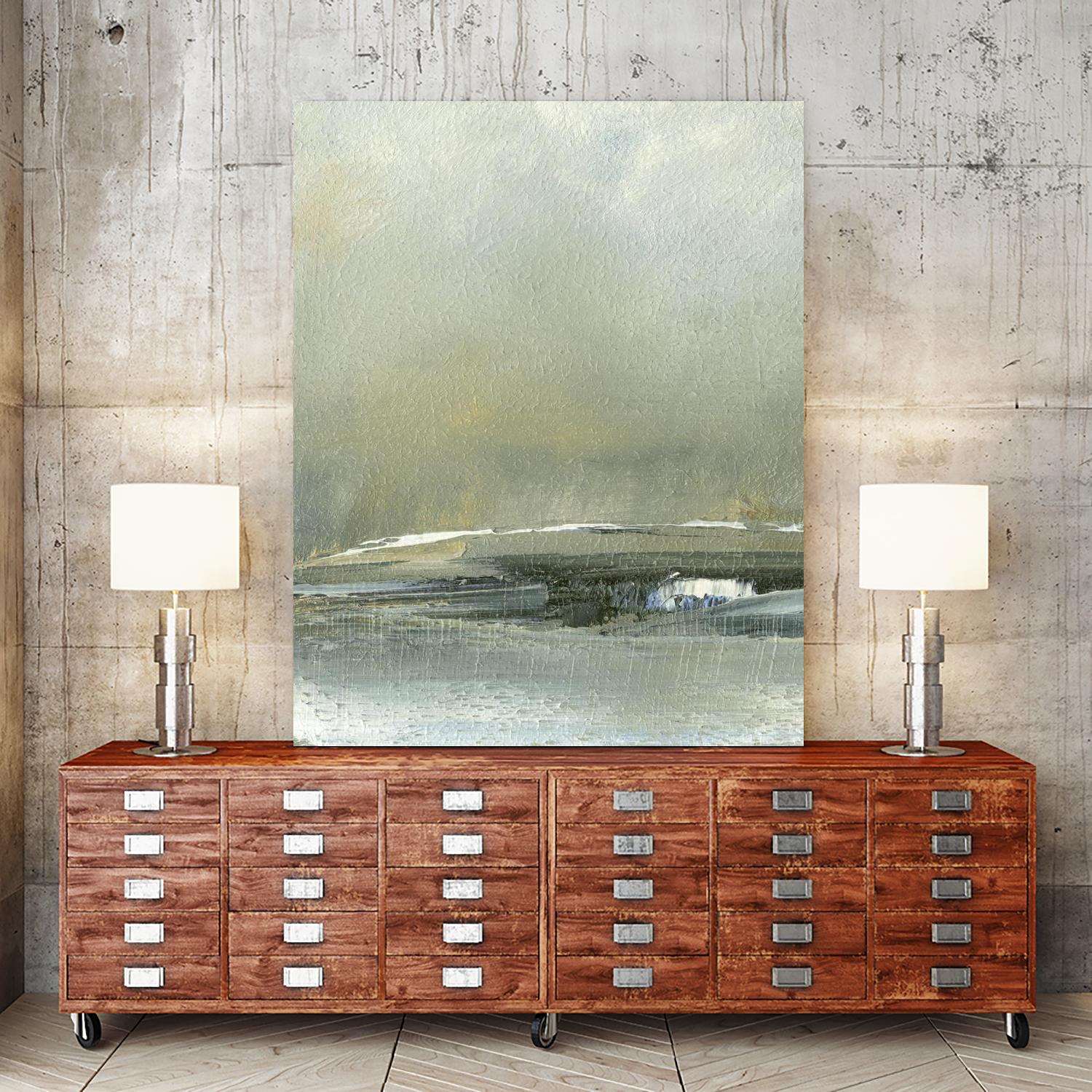 Wander III by Sharon Gordon on GIANT ART - blue abstract