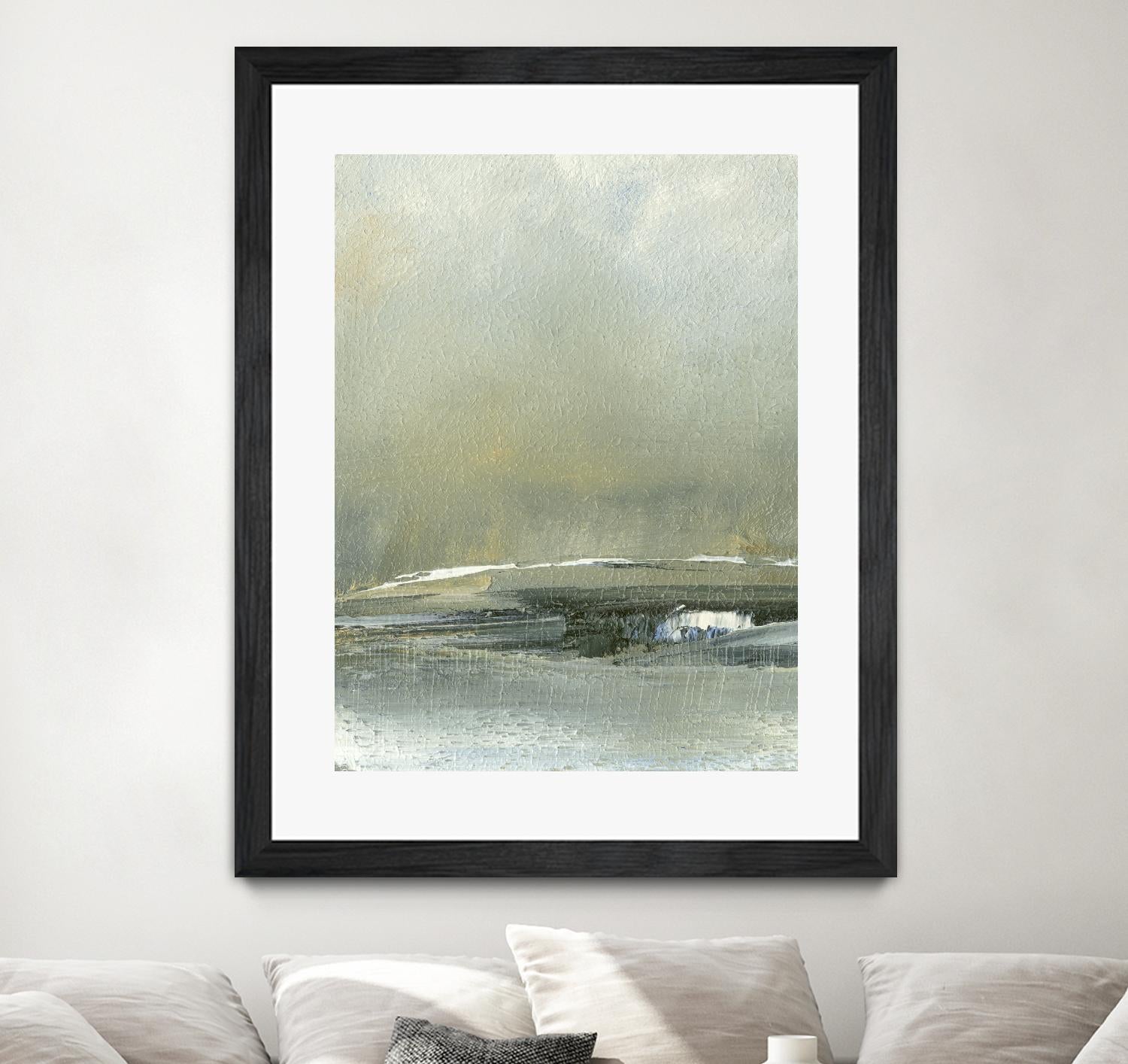 Wander III by Sharon Gordon on GIANT ART - blue abstract