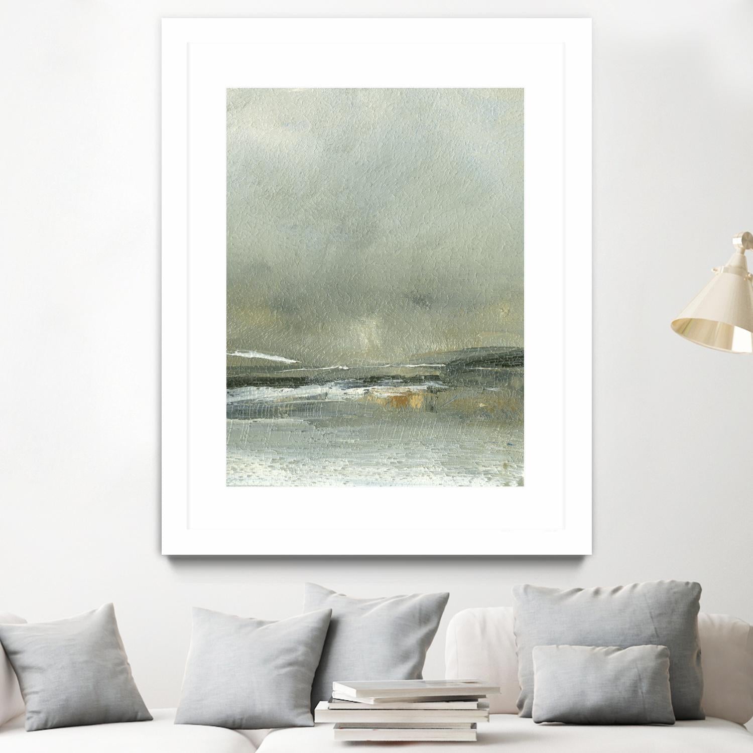 Wander IV by Sharon Gordon on GIANT ART - blue abstract