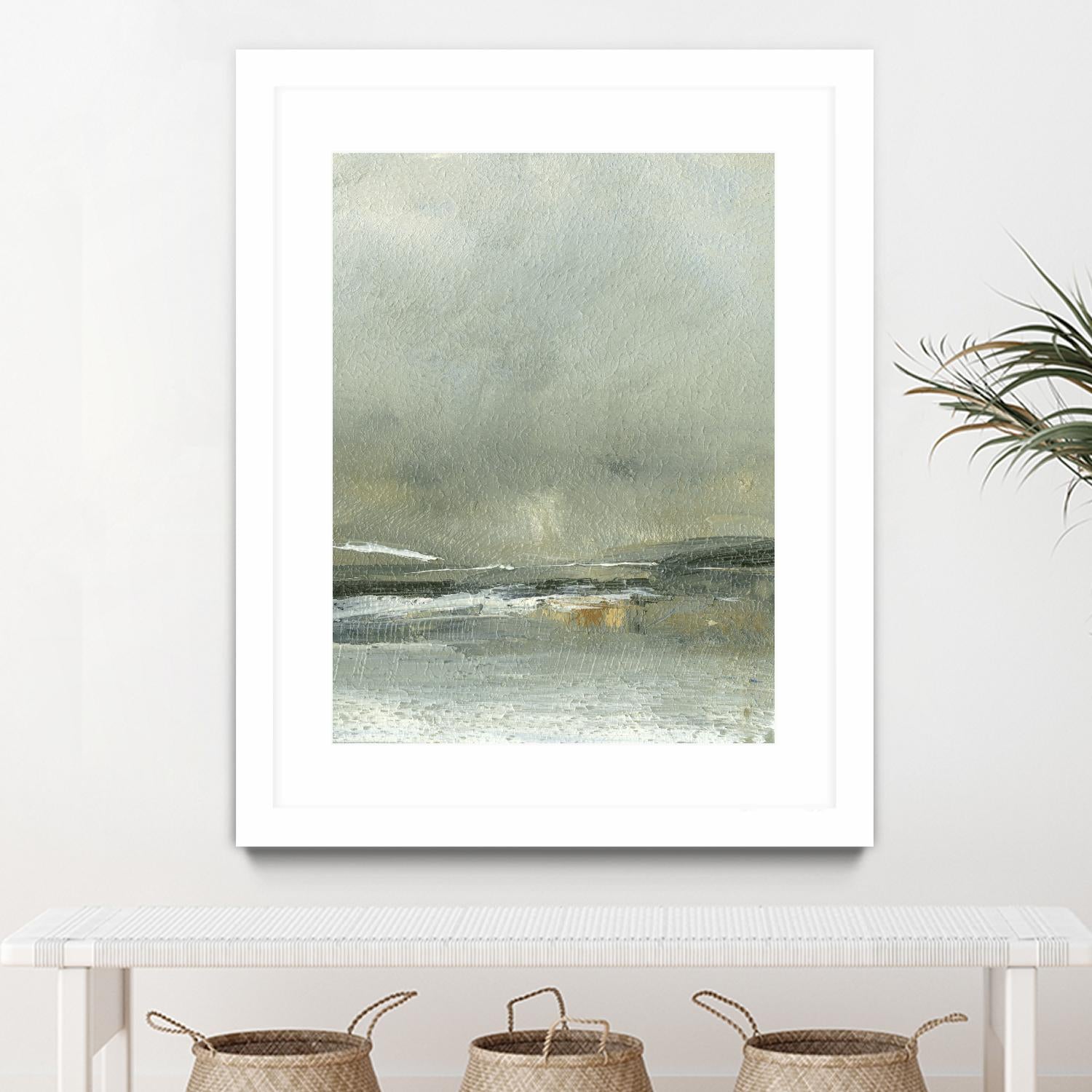 Wander IV by Sharon Gordon on GIANT ART - blue abstract