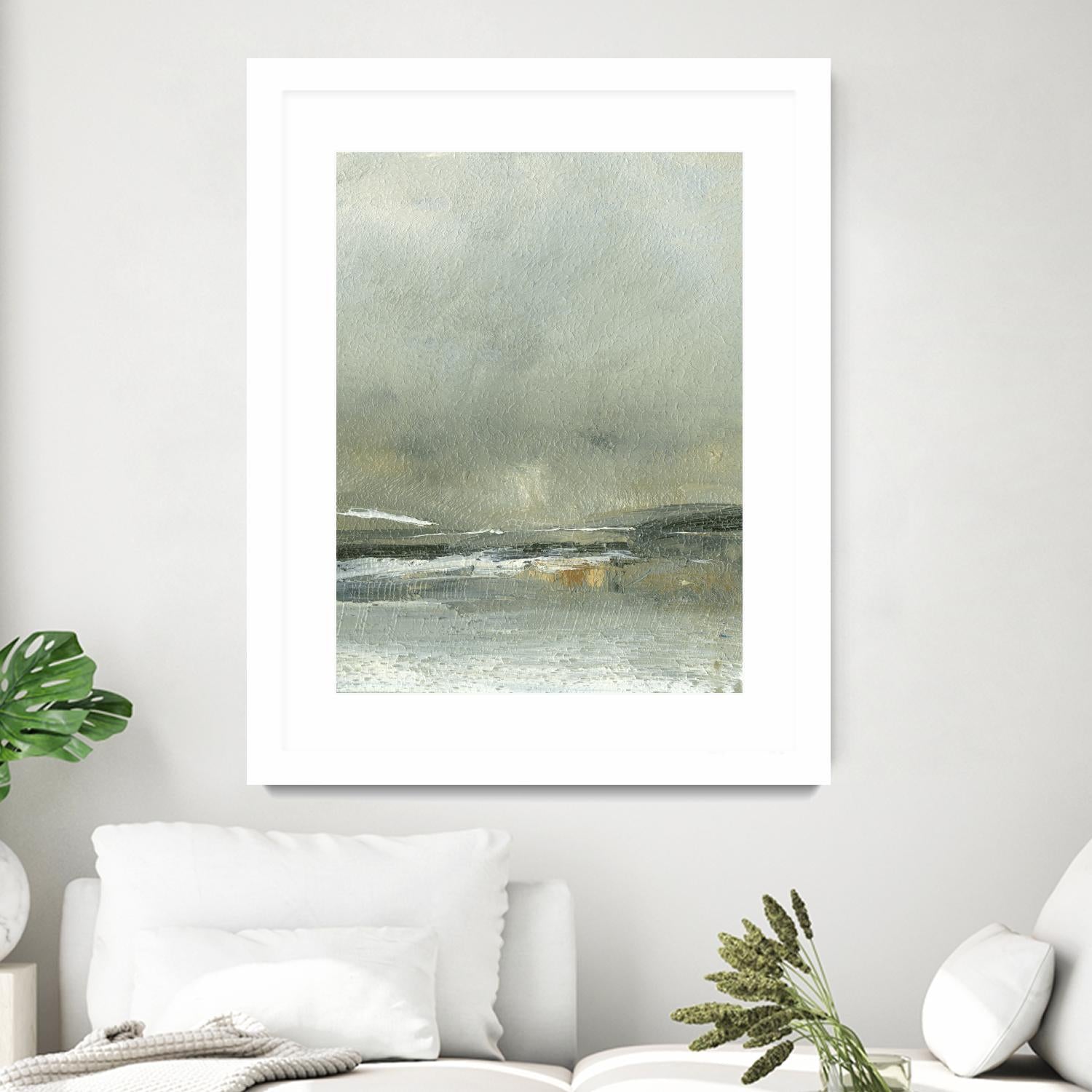 Wander IV by Sharon Gordon on GIANT ART - blue abstract