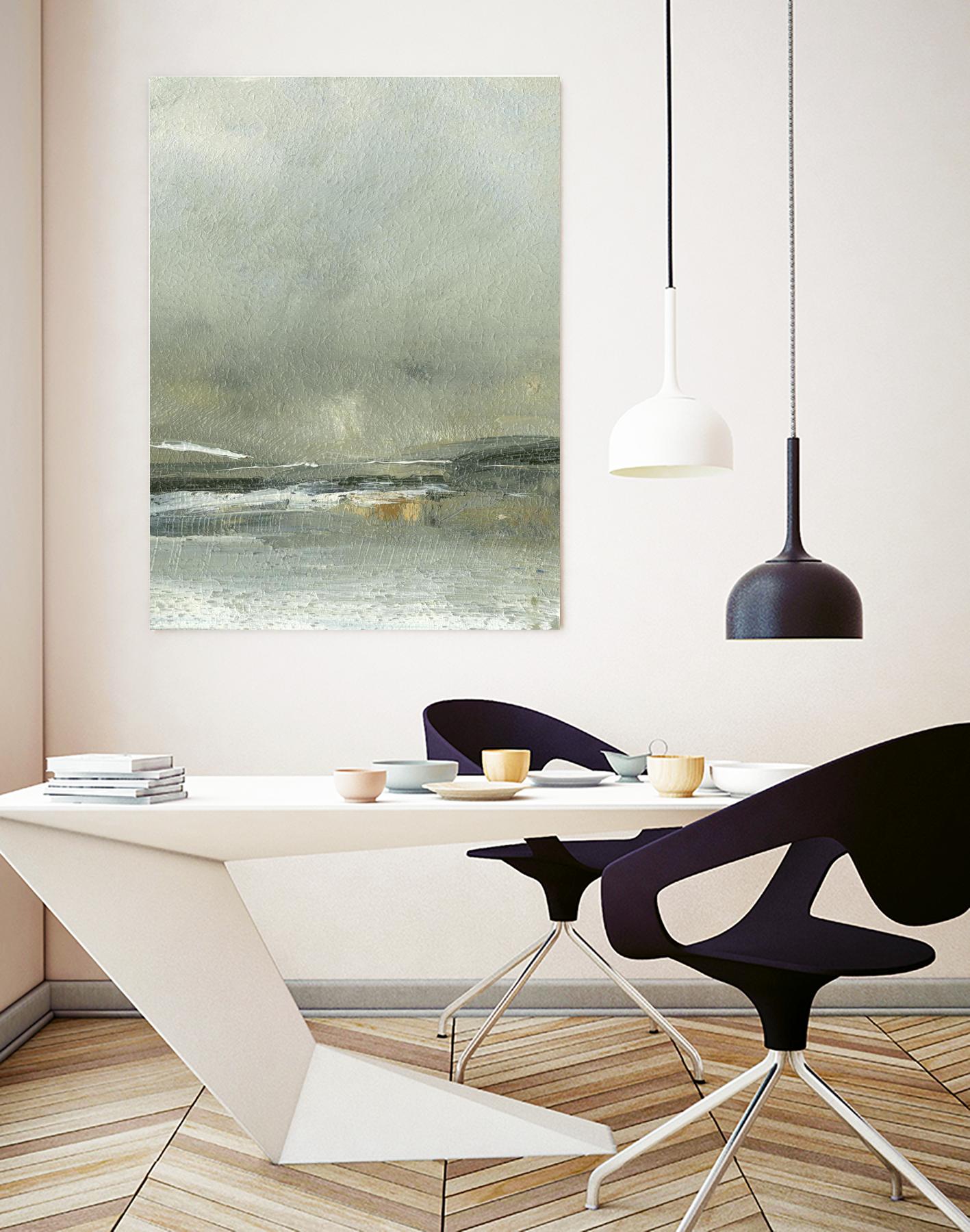 Wander IV by Sharon Gordon on GIANT ART - blue abstract