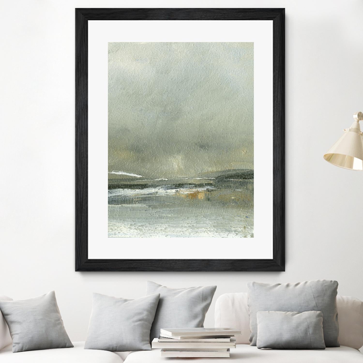 Wander IV by Sharon Gordon on GIANT ART - blue abstract