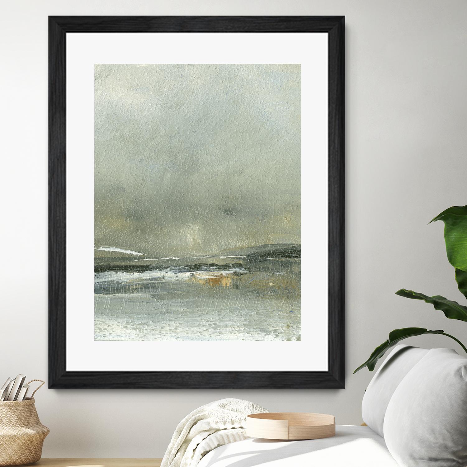 Wander IV by Sharon Gordon on GIANT ART - blue abstract