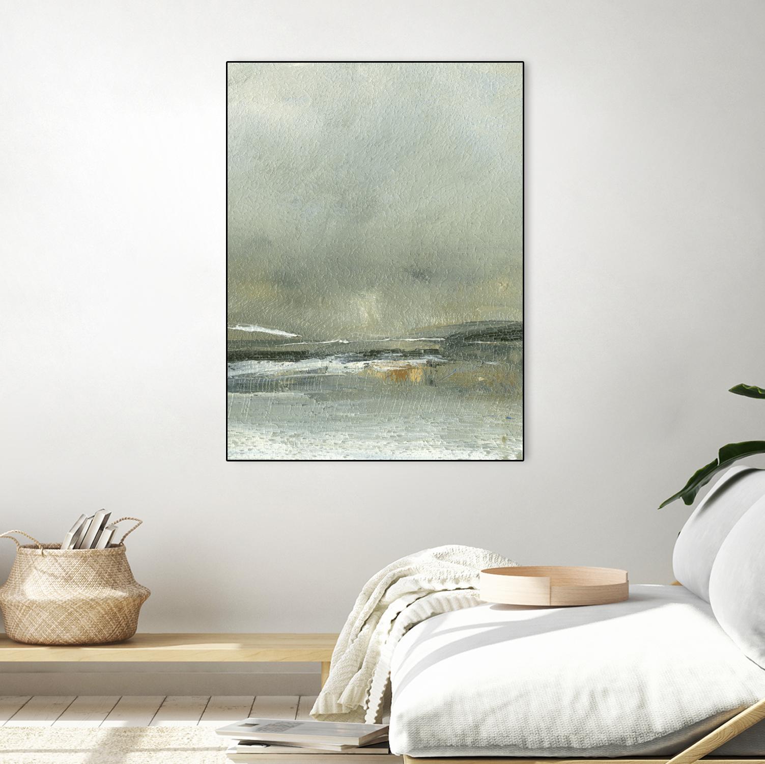 Wander IV by Sharon Gordon on GIANT ART - blue abstract