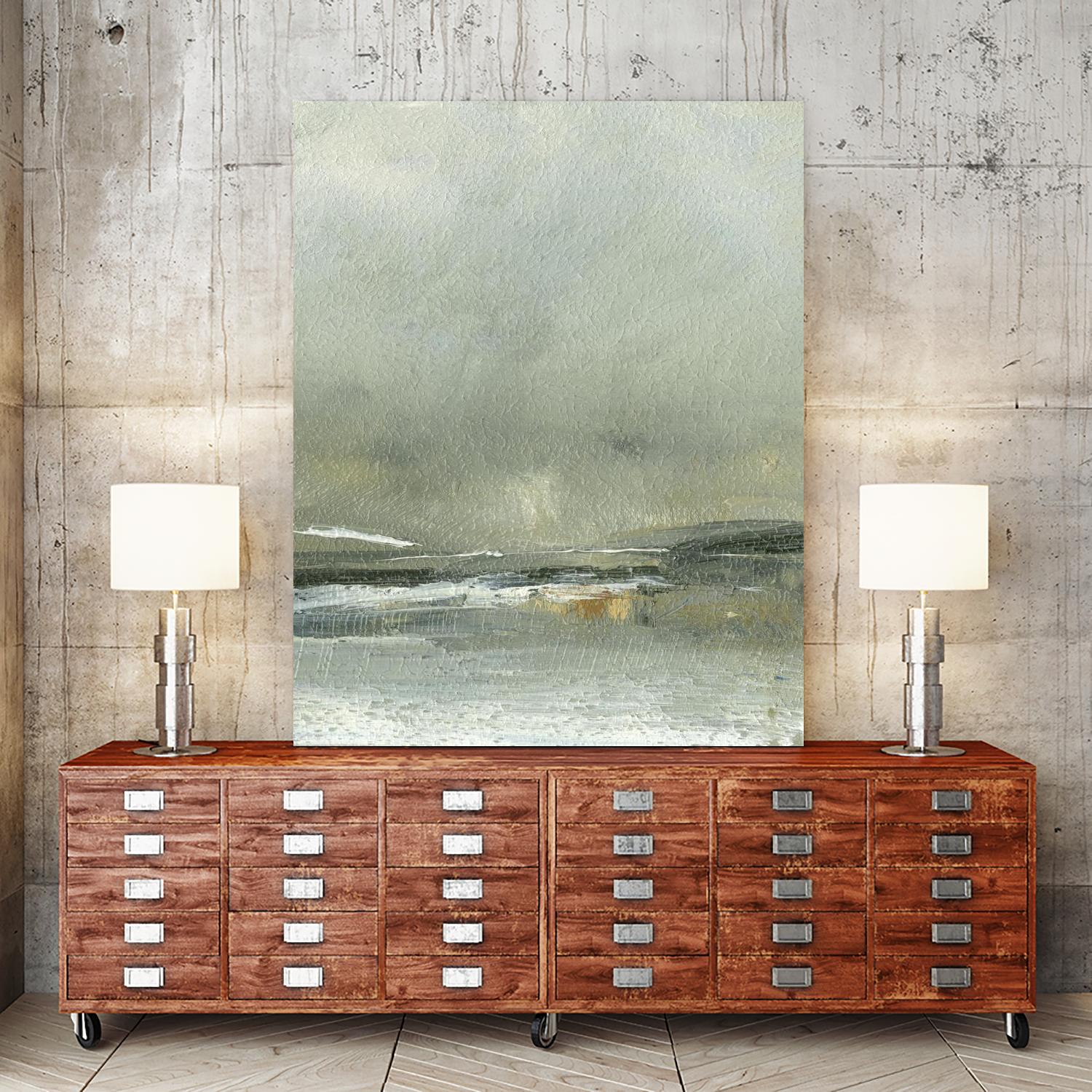 Wander IV by Sharon Gordon on GIANT ART - blue abstract