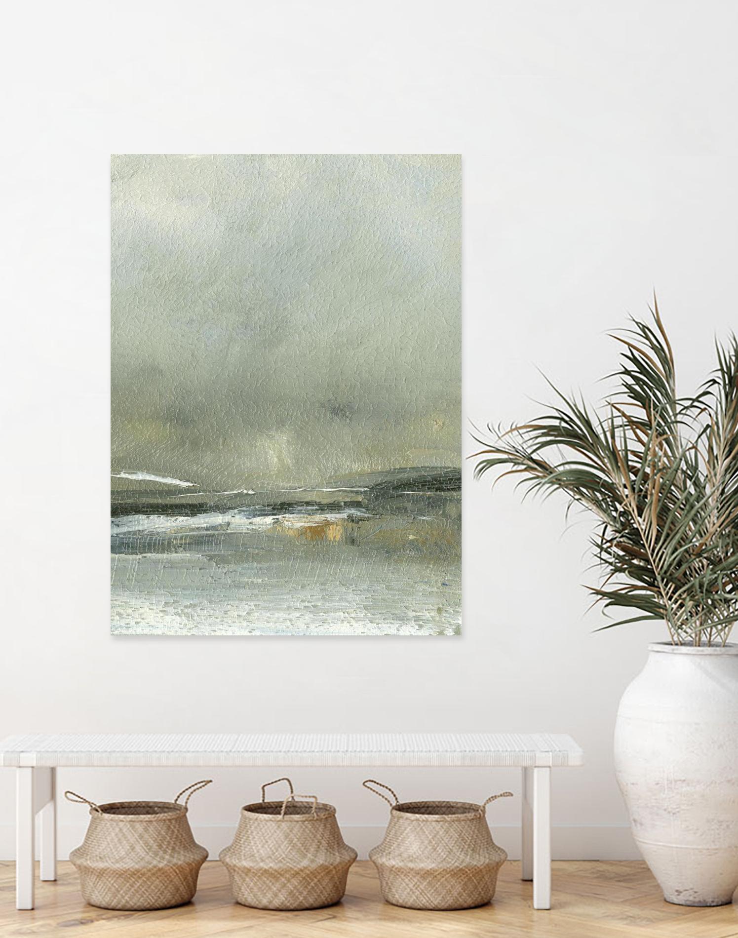 Wander IV by Sharon Gordon on GIANT ART - blue abstract