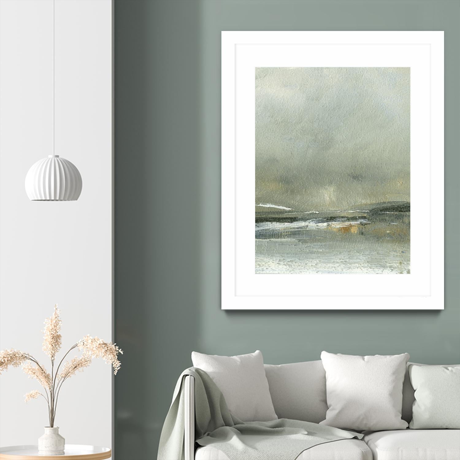 Wander IV by Sharon Gordon on GIANT ART - blue abstract