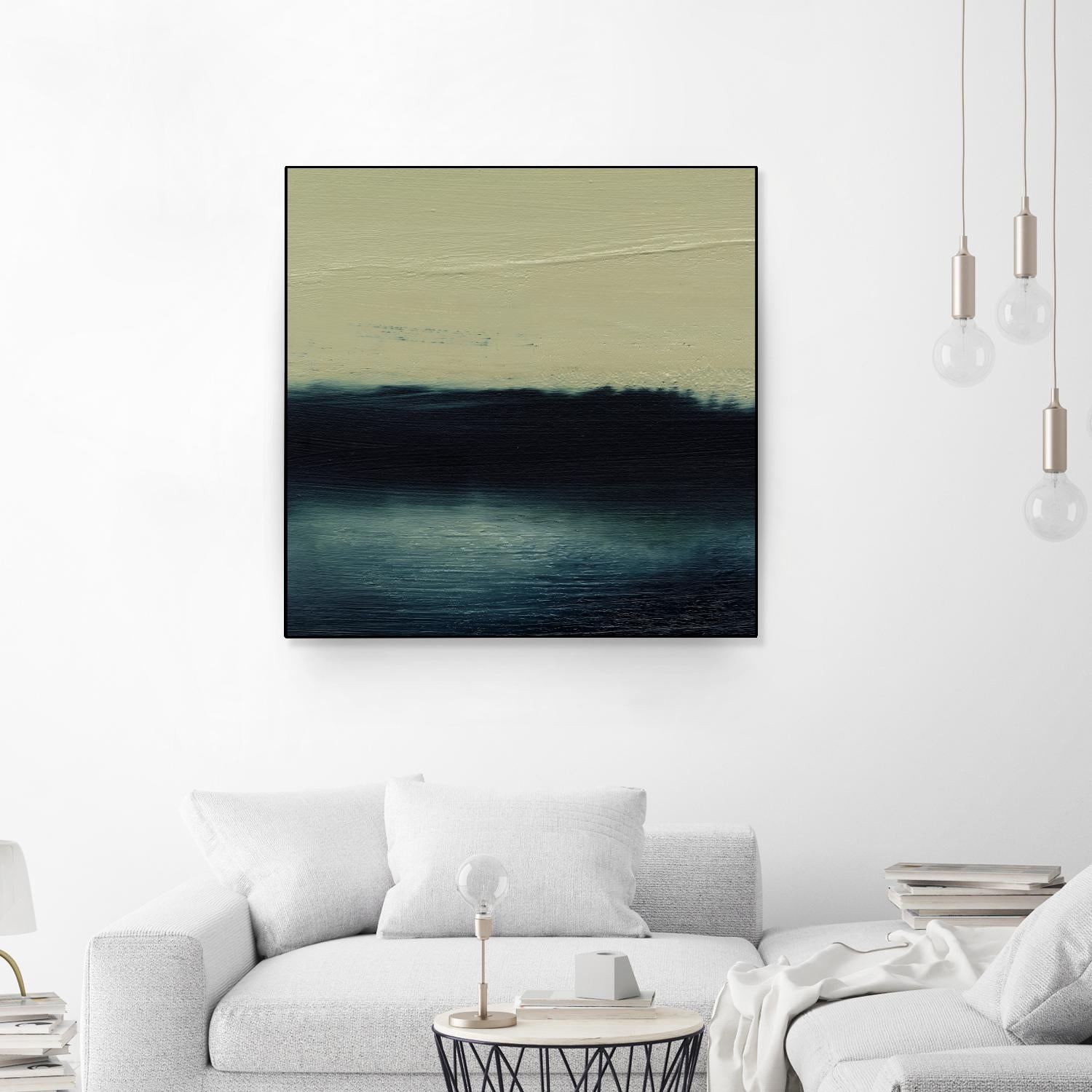 Water I by Sharon Gordon on GIANT ART - blue abstract