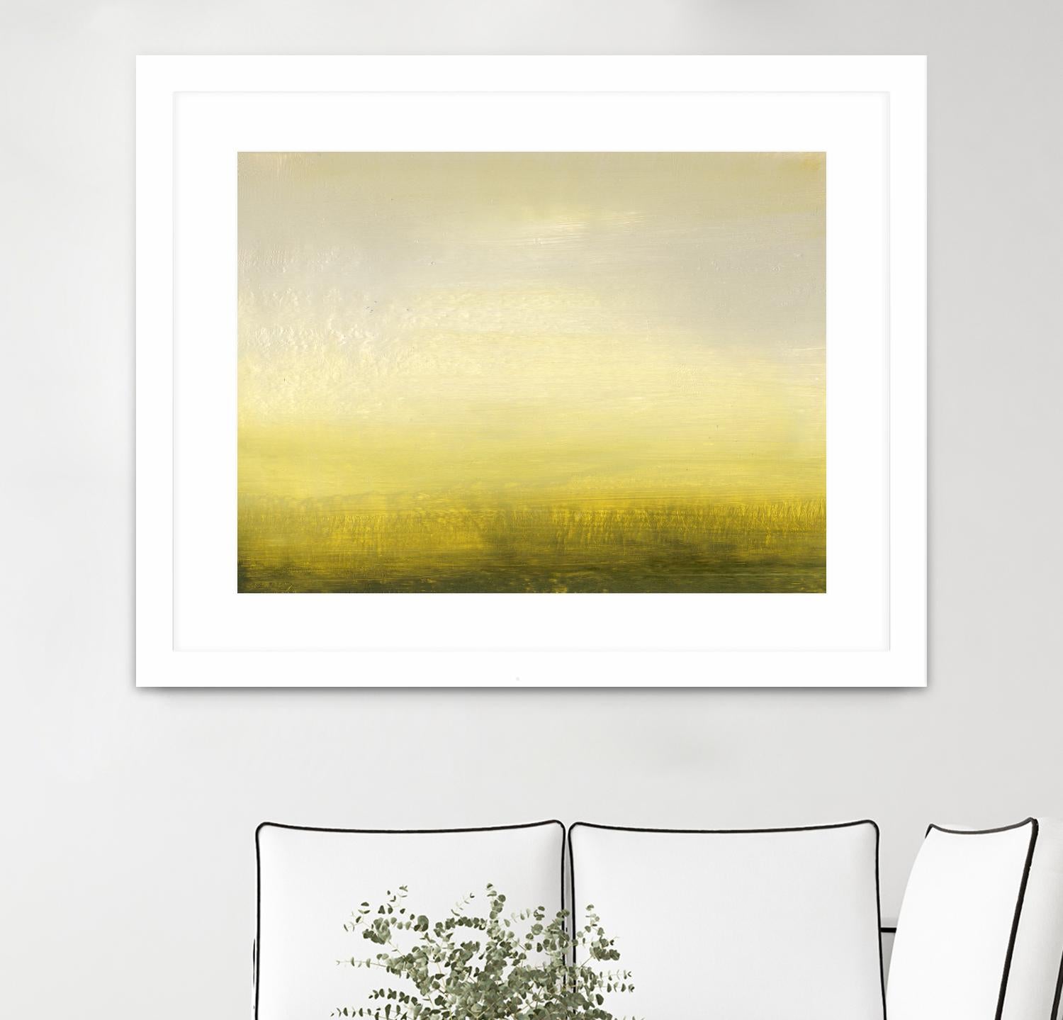 Low Country II by Sharon Gordon on GIANT ART - yellow abstract