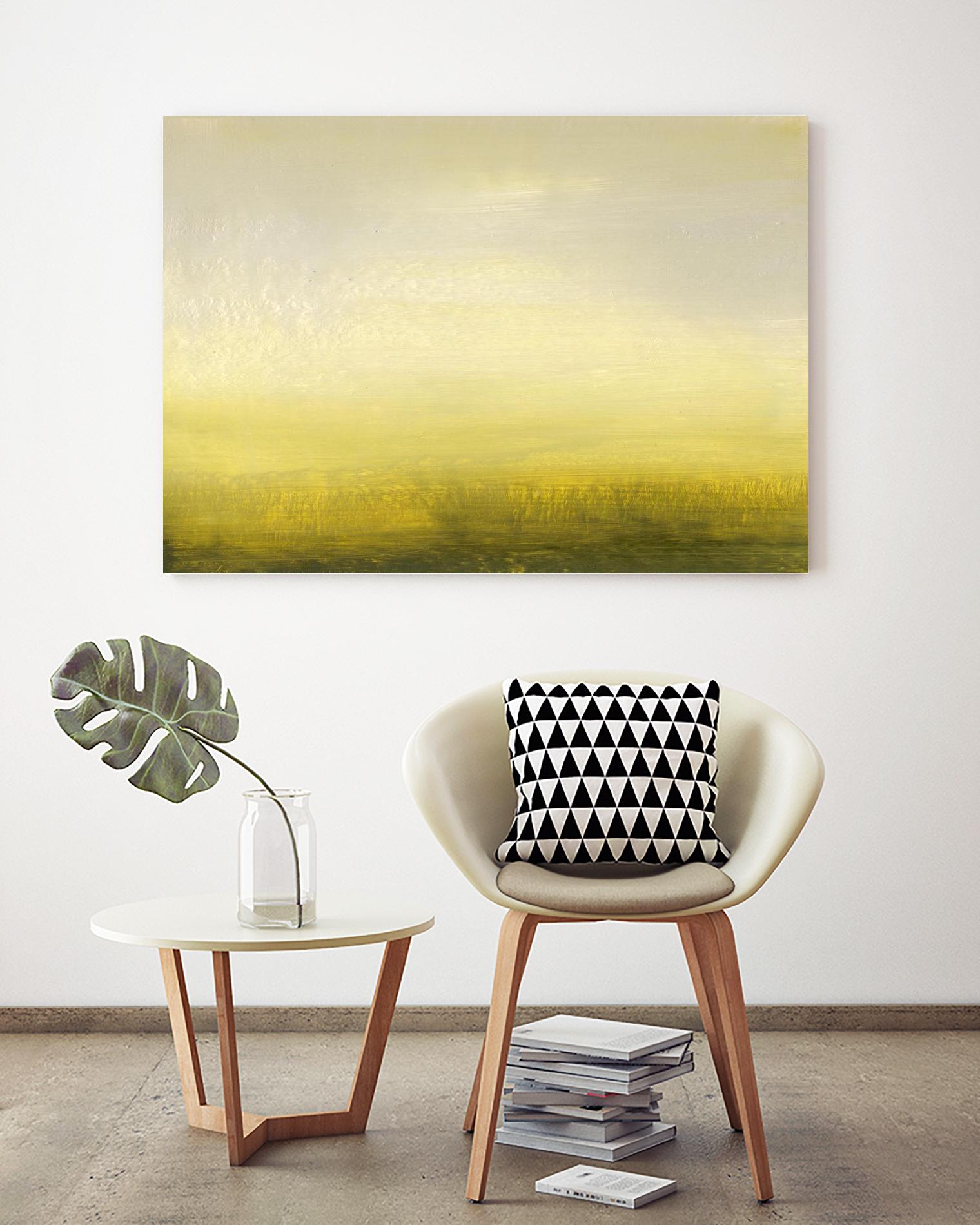 Low Country II by Sharon Gordon on GIANT ART - yellow abstract