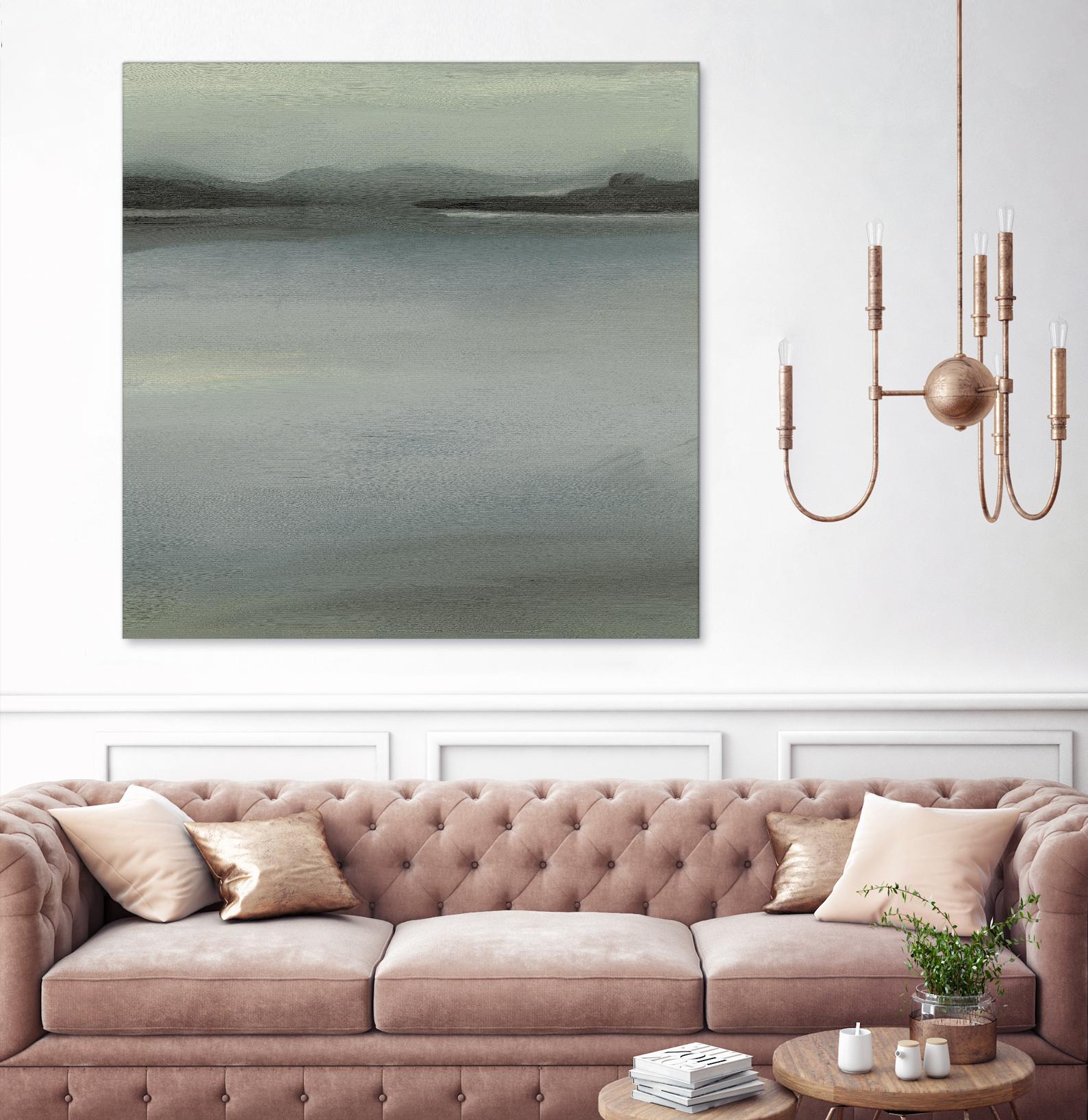 Abstract Horizon V by Ethan Harper on GIANT ART - blue abstract