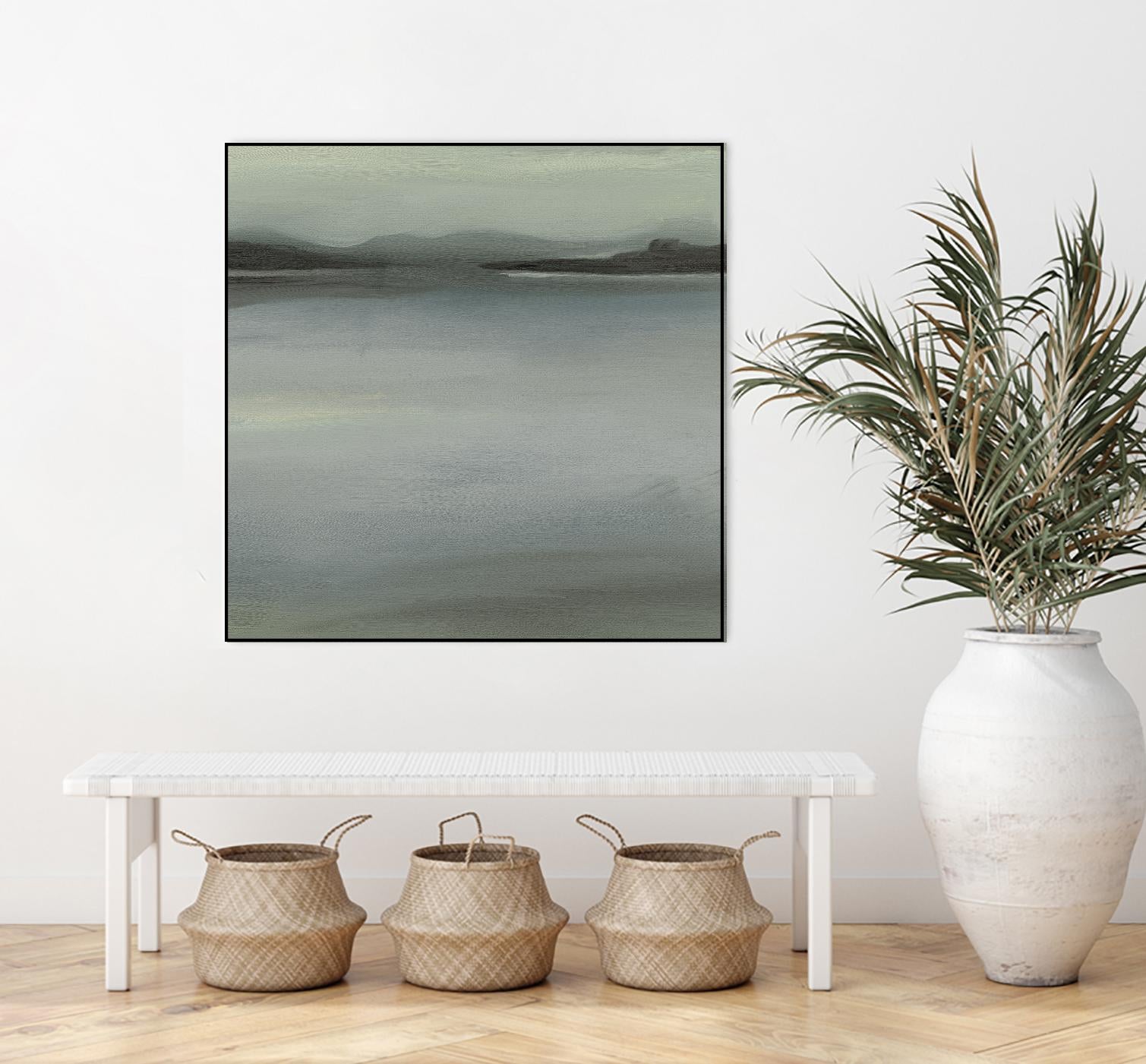 Abstract Horizon V by Ethan Harper on GIANT ART - blue abstract