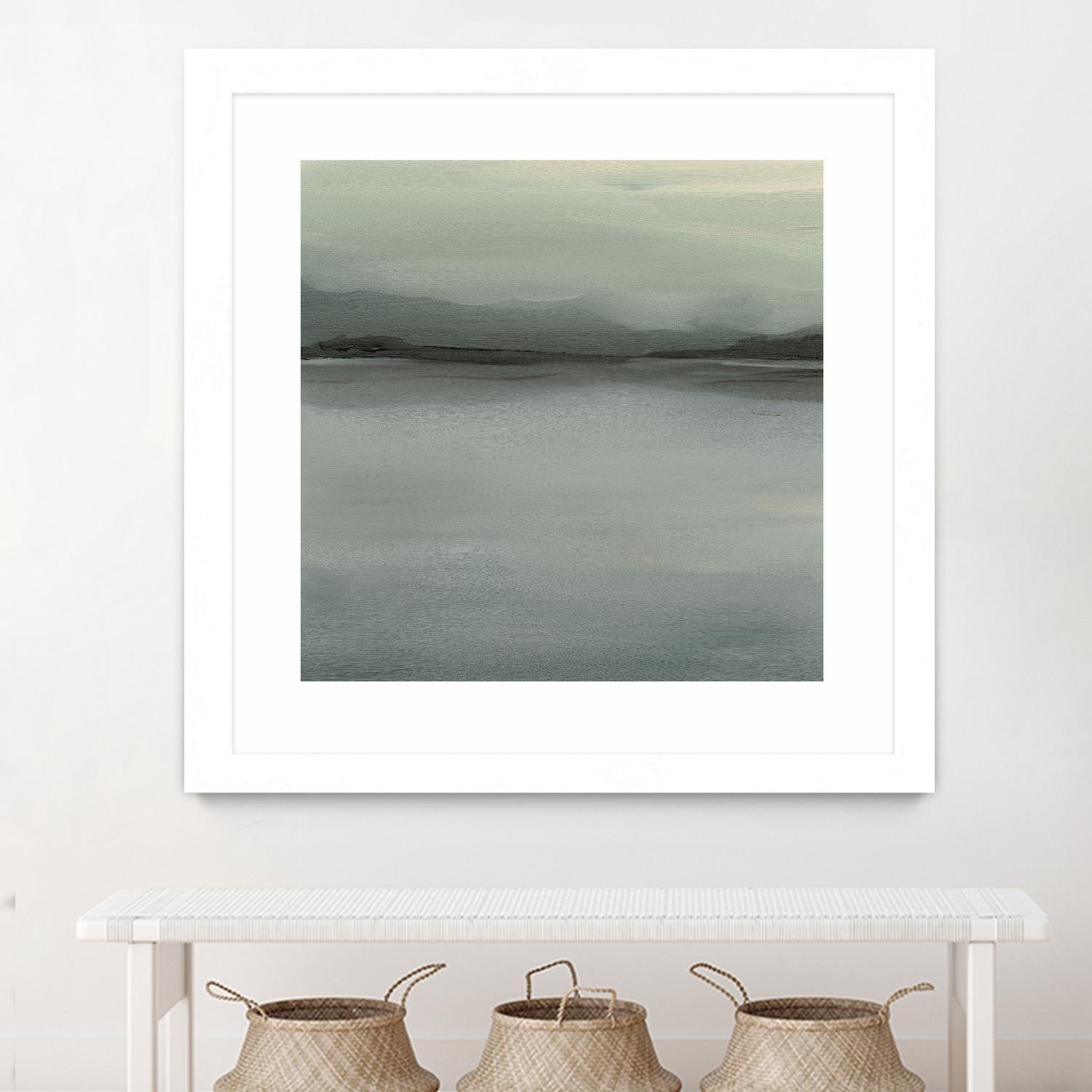 Abstract Horizon VI by Ethan Harper on GIANT ART - blue abstract