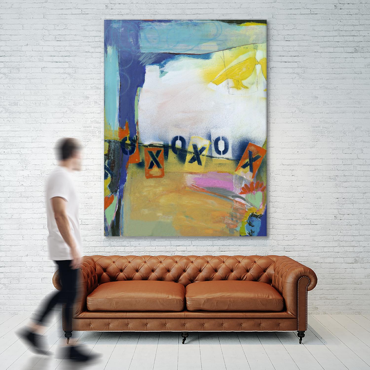 Besame Mucho II by Jodi Fuchs on GIANT ART - abstract