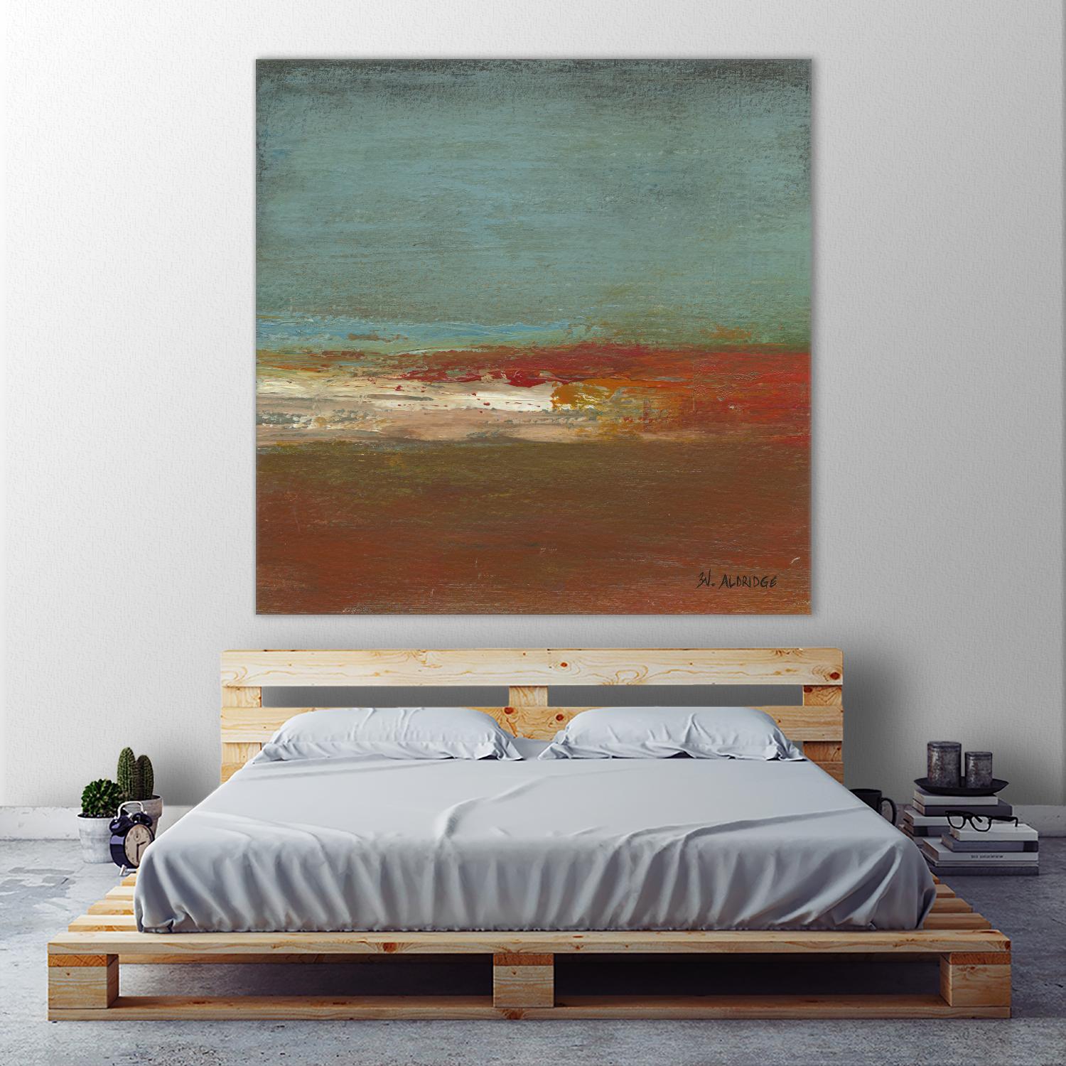 Sea Horizon III by Willie Green-Aldridge on GIANT ART - blue abstract