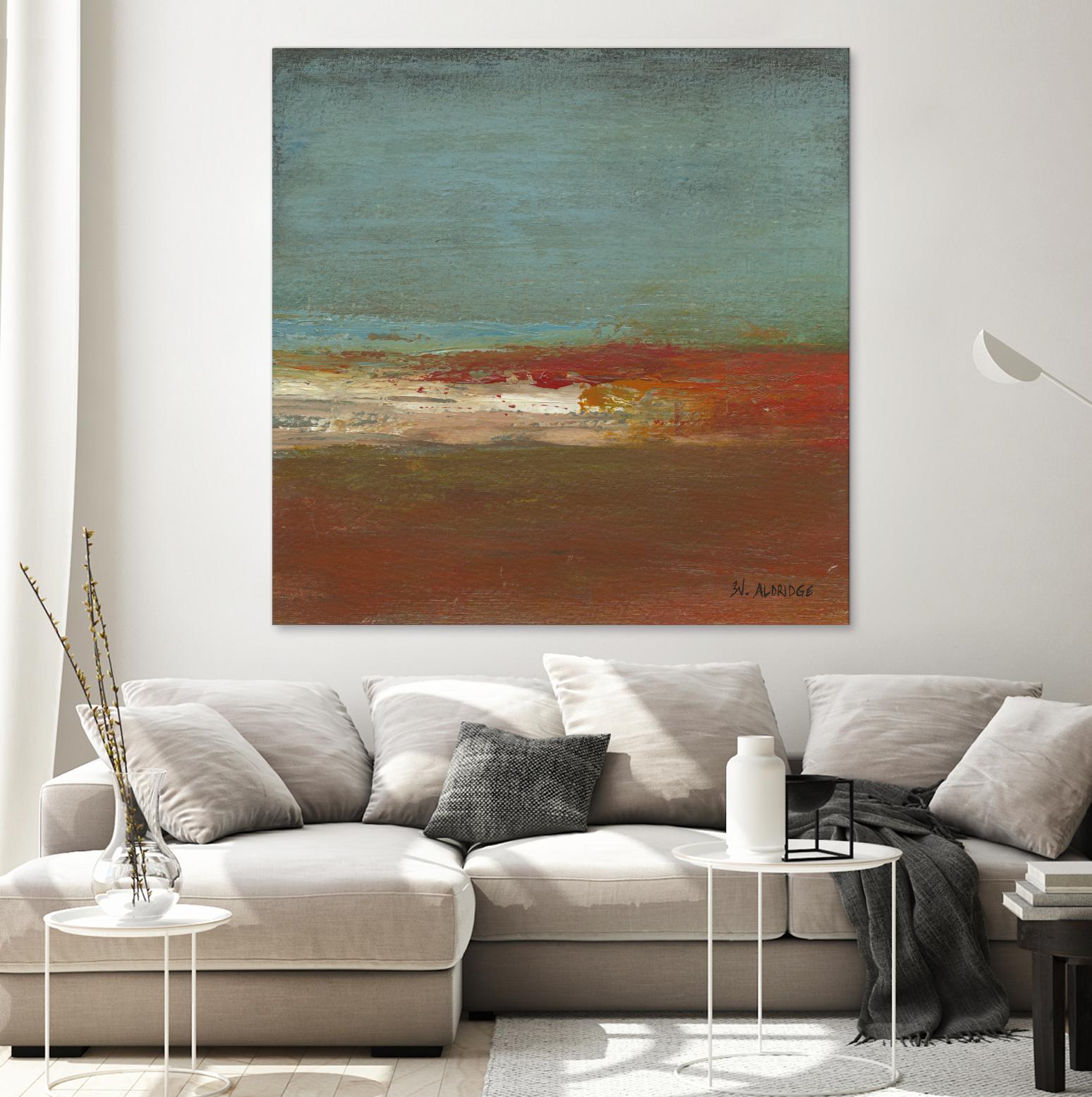 Sea Horizon III by Willie Green-Aldridge on GIANT ART - blue abstract