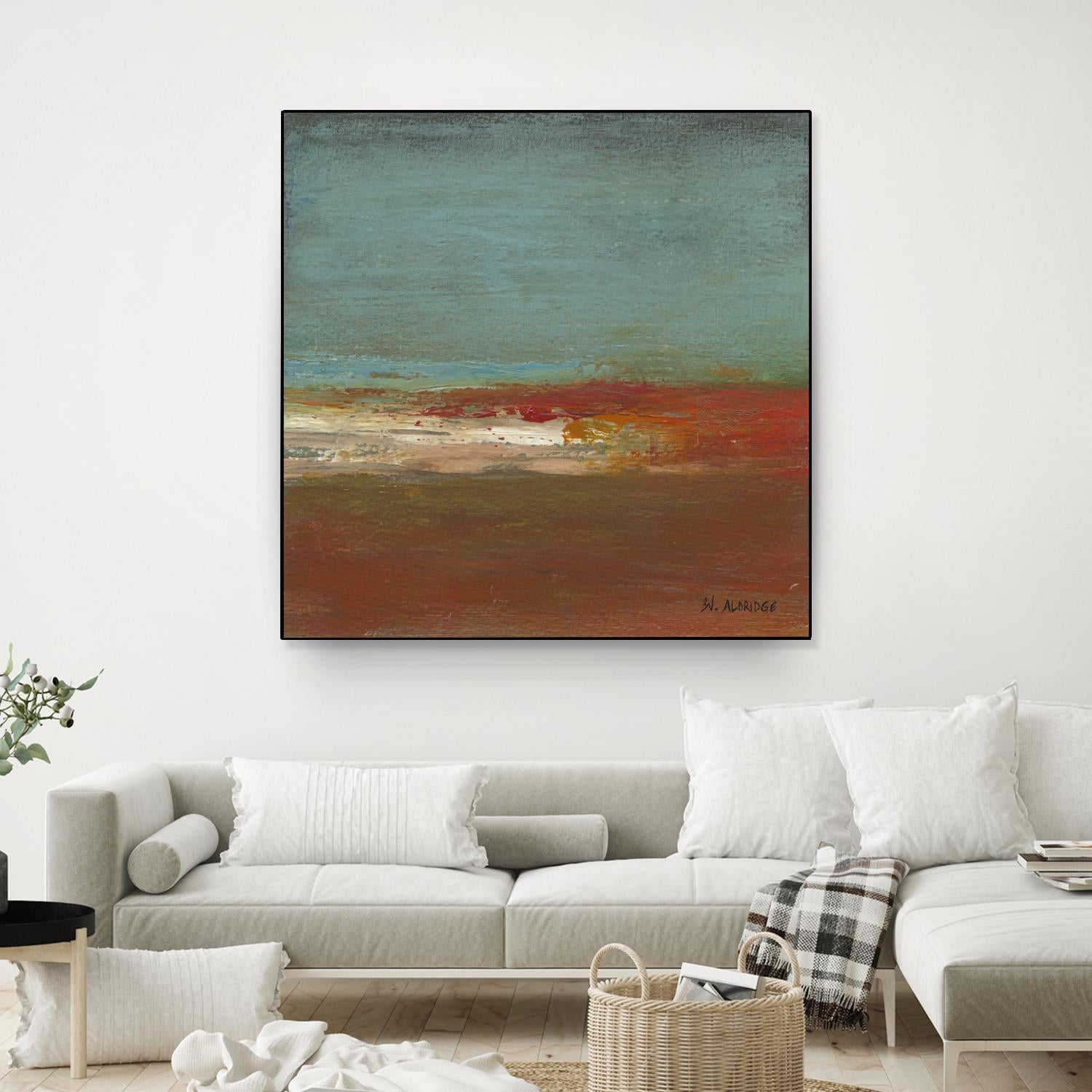 Sea Horizon III by Willie Green-Aldridge on GIANT ART - blue abstract