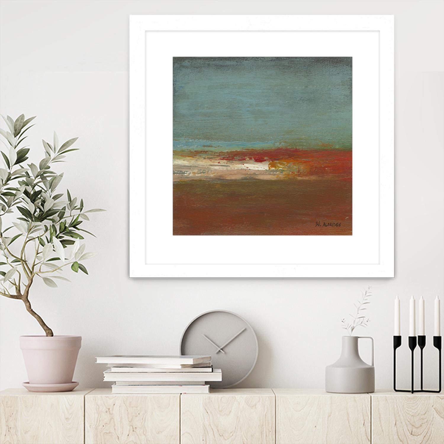 Sea Horizon III by Willie Green-Aldridge on GIANT ART - blue abstract