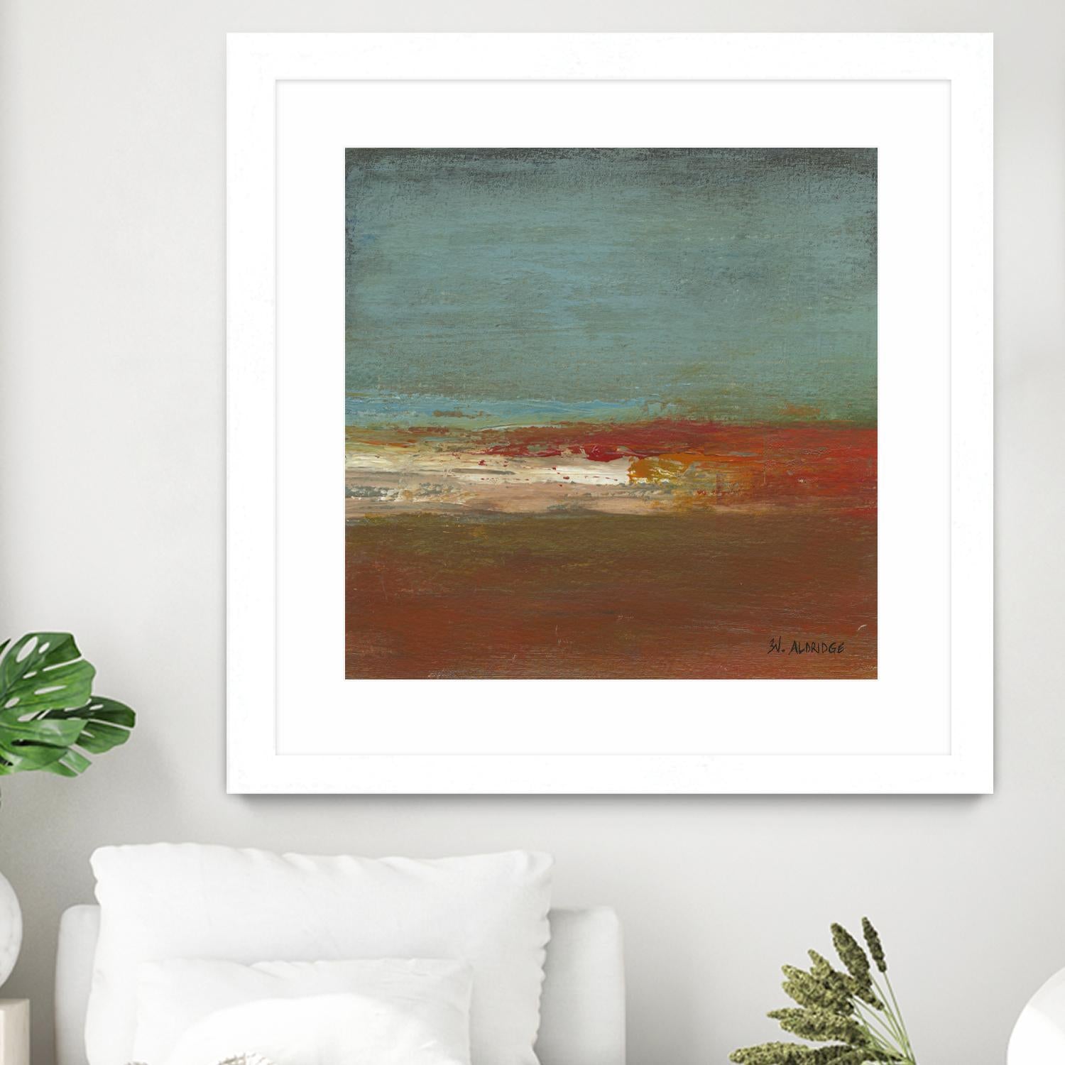 Sea Horizon III by Willie Green-Aldridge on GIANT ART - blue abstract