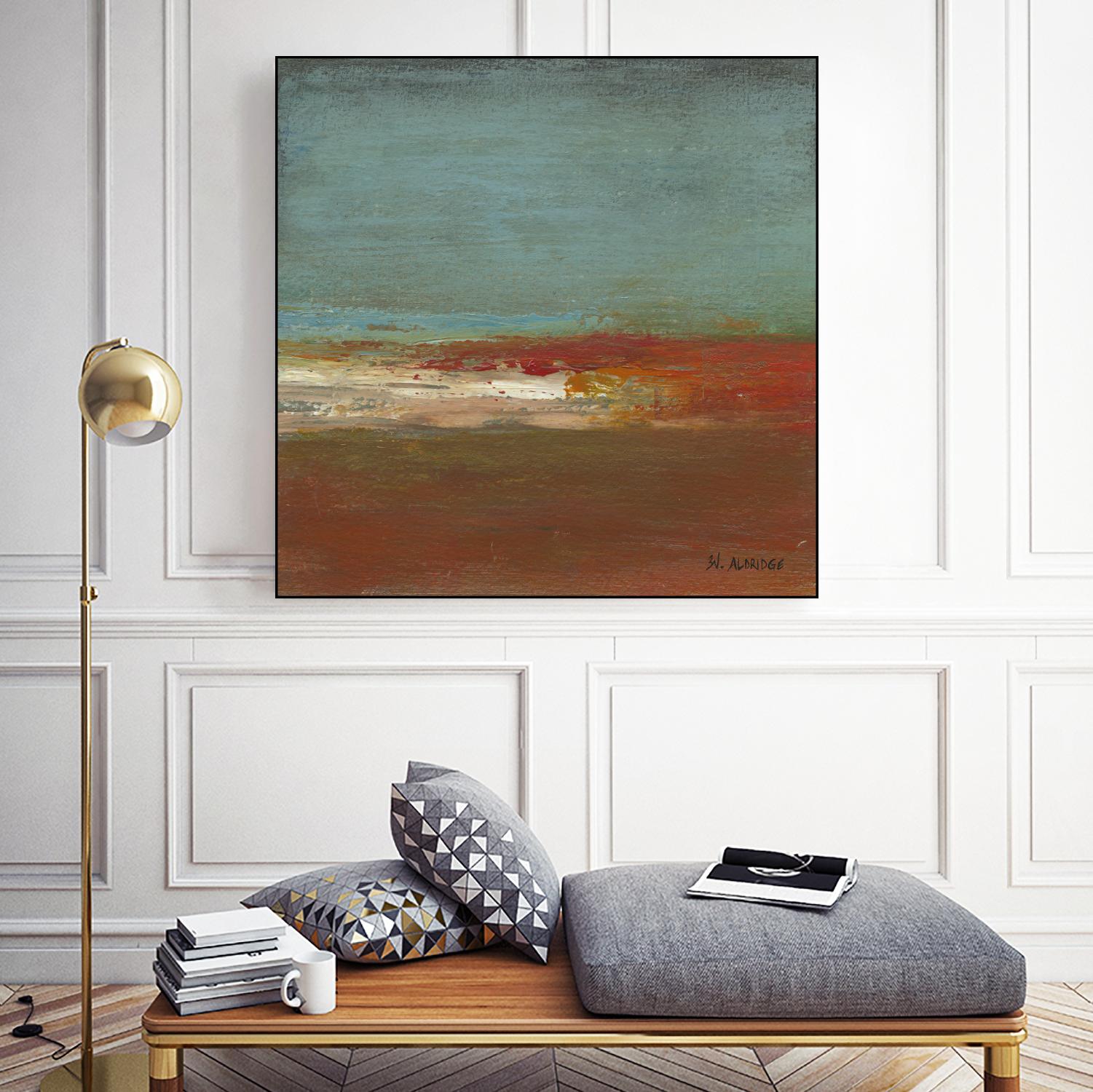 Sea Horizon III by Willie Green-Aldridge on GIANT ART - blue abstract