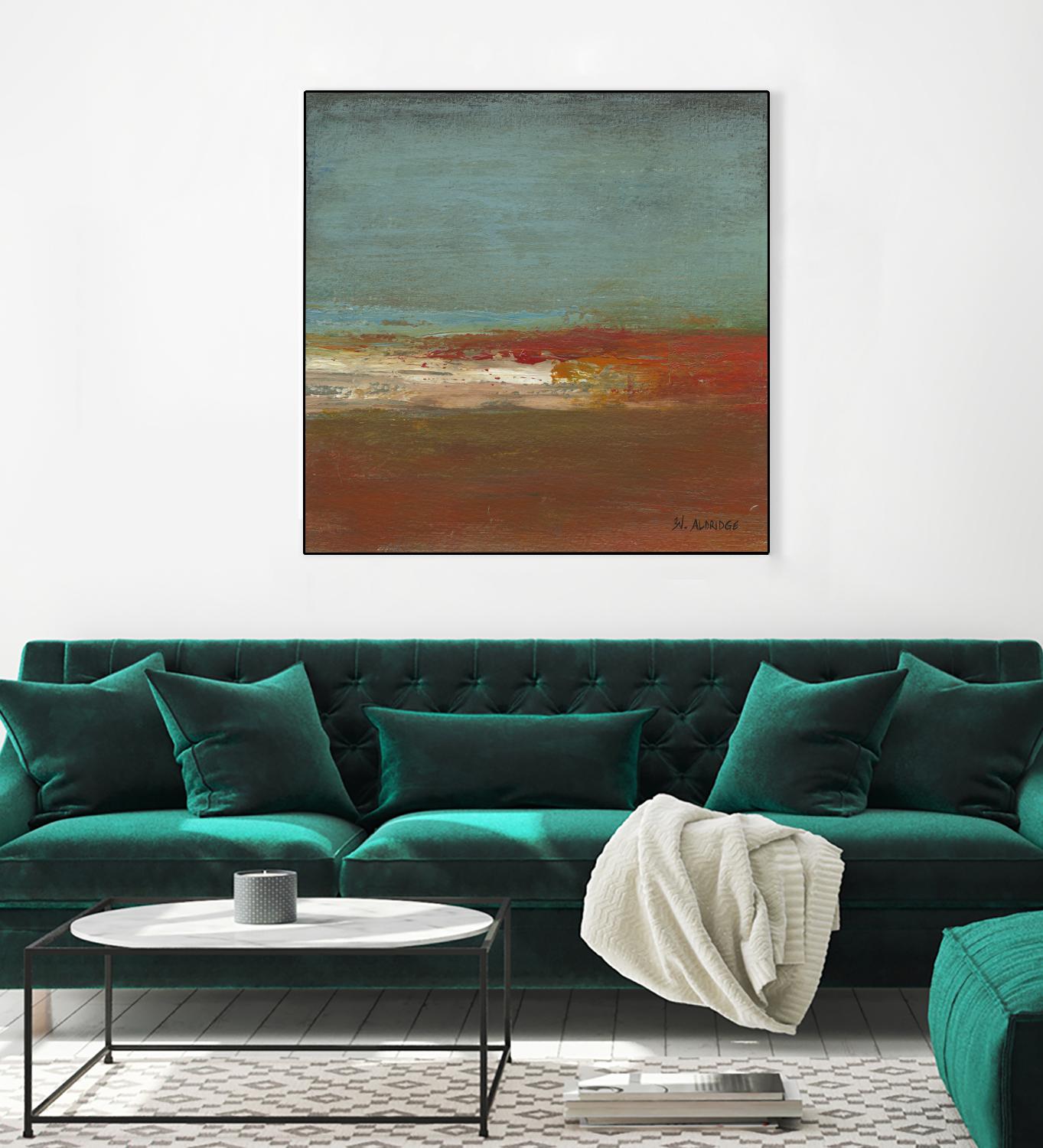 Sea Horizon III by Willie Green-Aldridge on GIANT ART - blue abstract