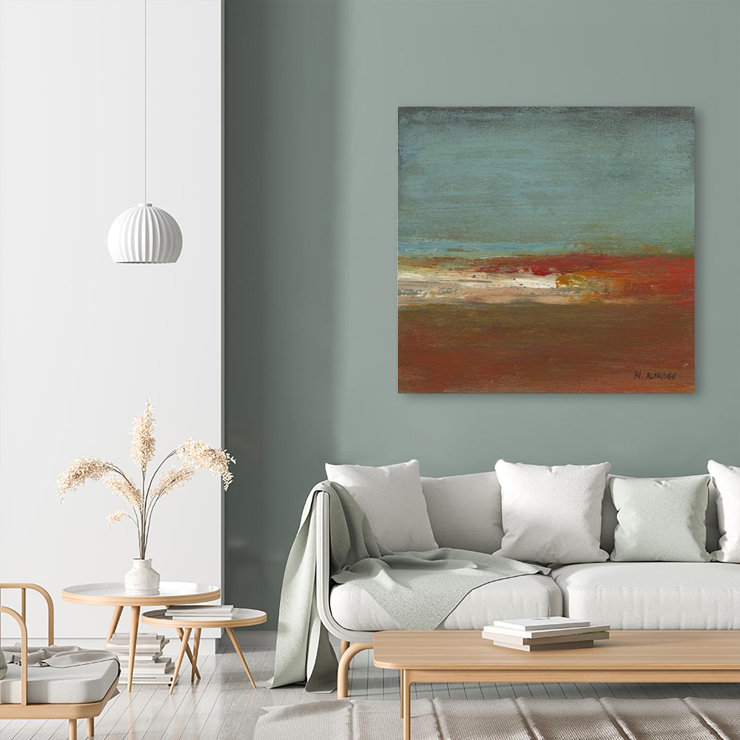 Sea Horizon III by Willie Green-Aldridge on GIANT ART - blue abstract