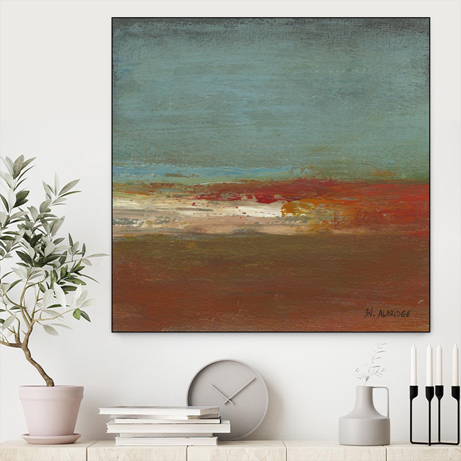 Sea Horizon III by Willie Green-Aldridge on GIANT ART - blue abstract