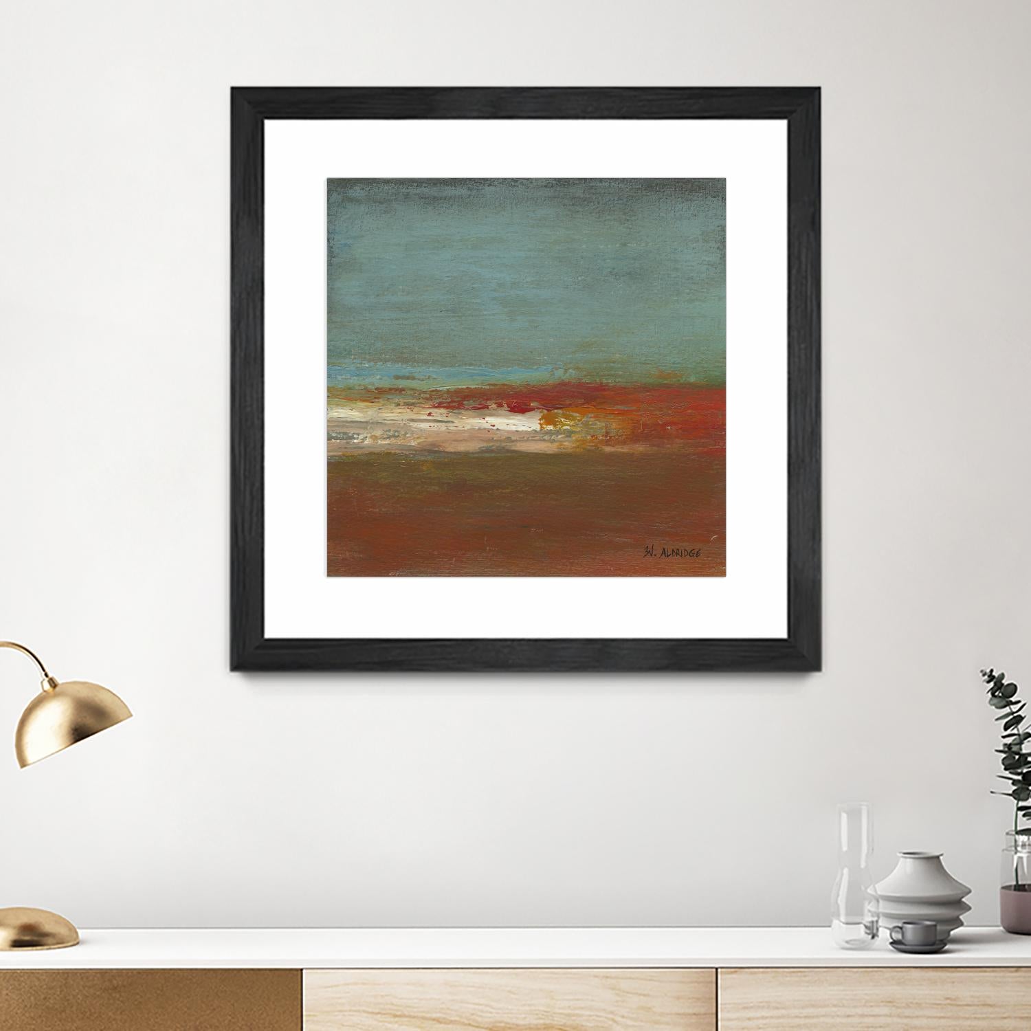 Sea Horizon III by Willie Green-Aldridge on GIANT ART - blue abstract