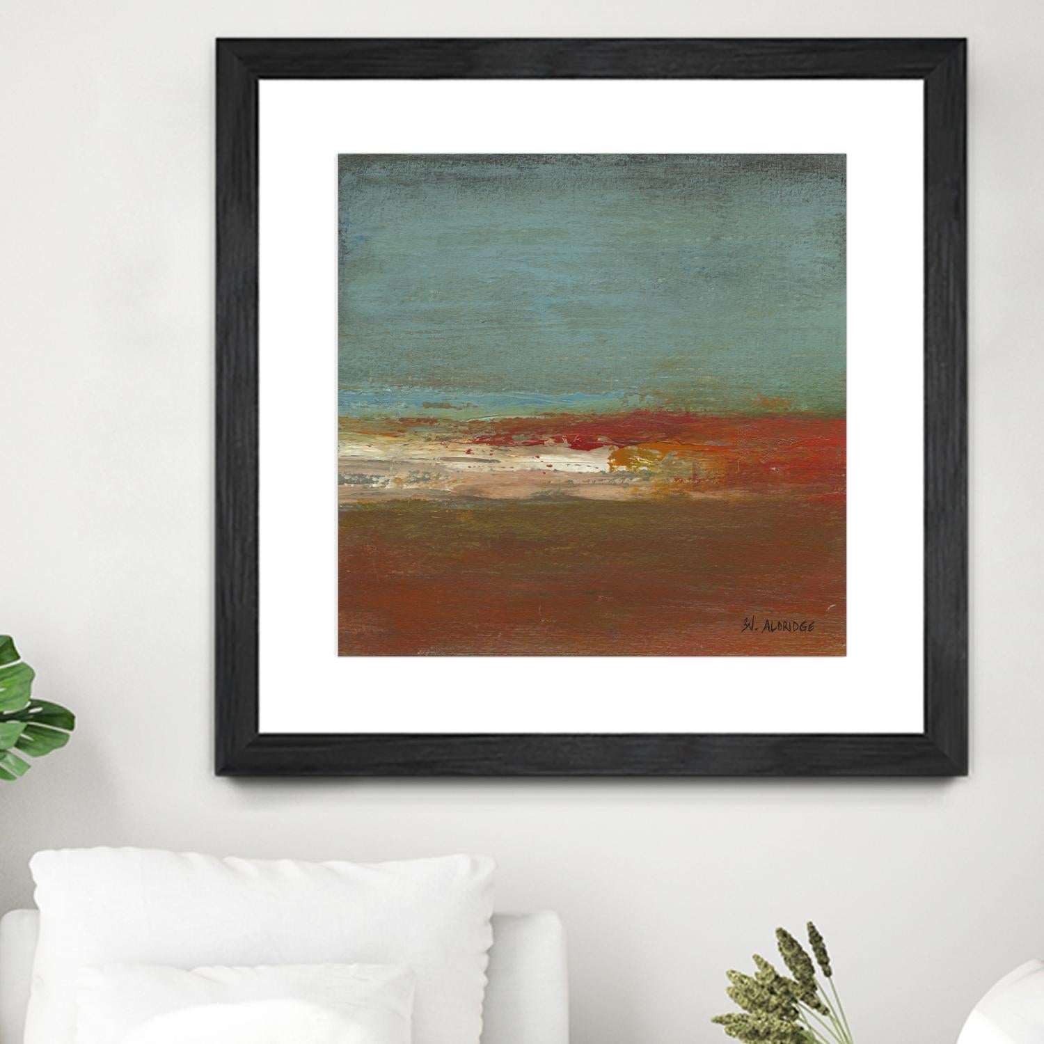 Sea Horizon III by Willie Green-Aldridge on GIANT ART - blue abstract