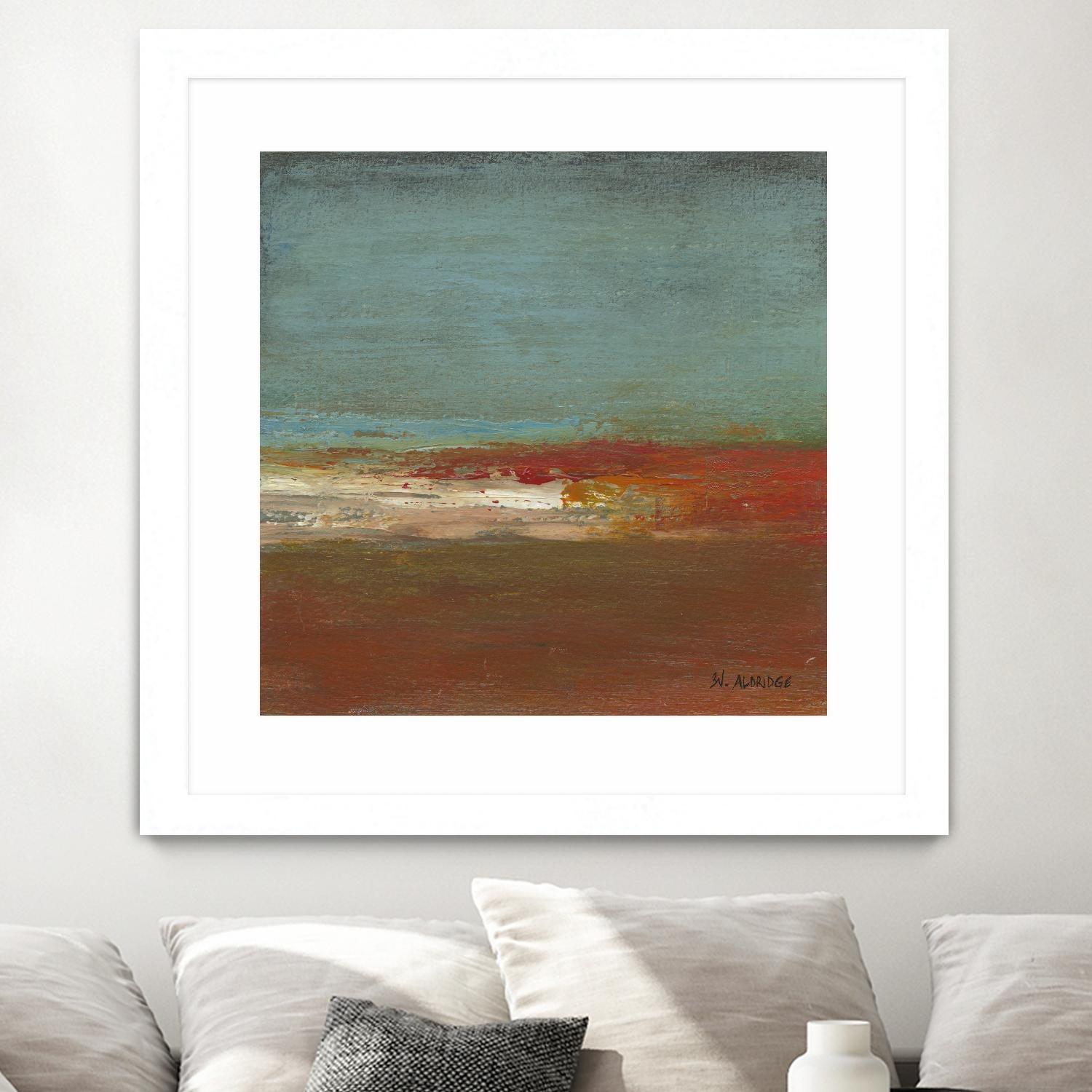 Sea Horizon III by Willie Green-Aldridge on GIANT ART - blue abstract